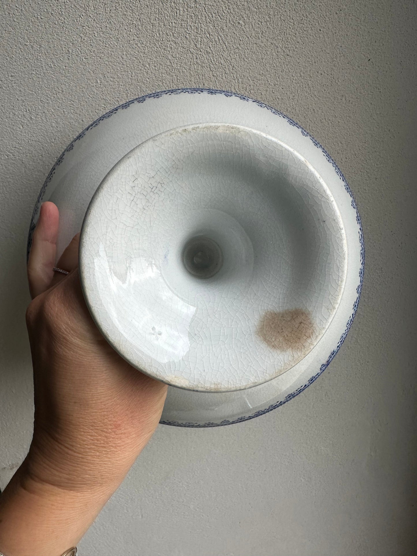 Compotier en terre de fer De Raymonde à Zoé