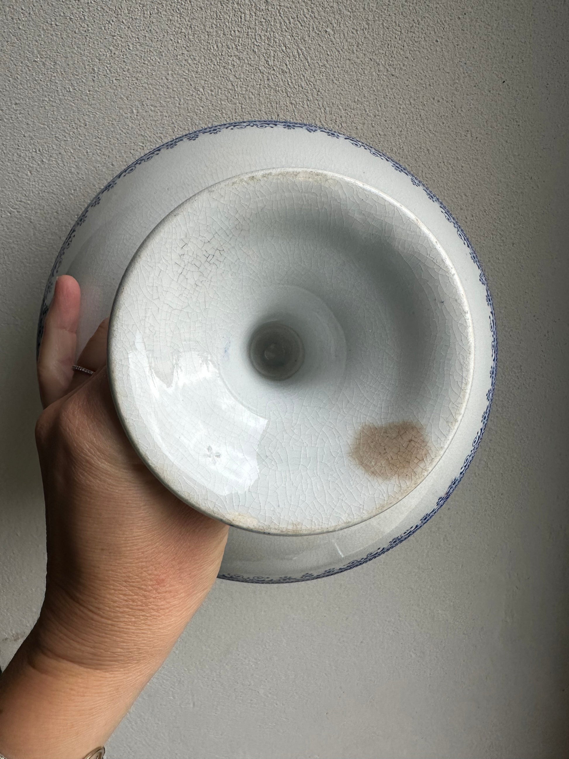 Compotier en terre de fer De Raymonde à Zoé