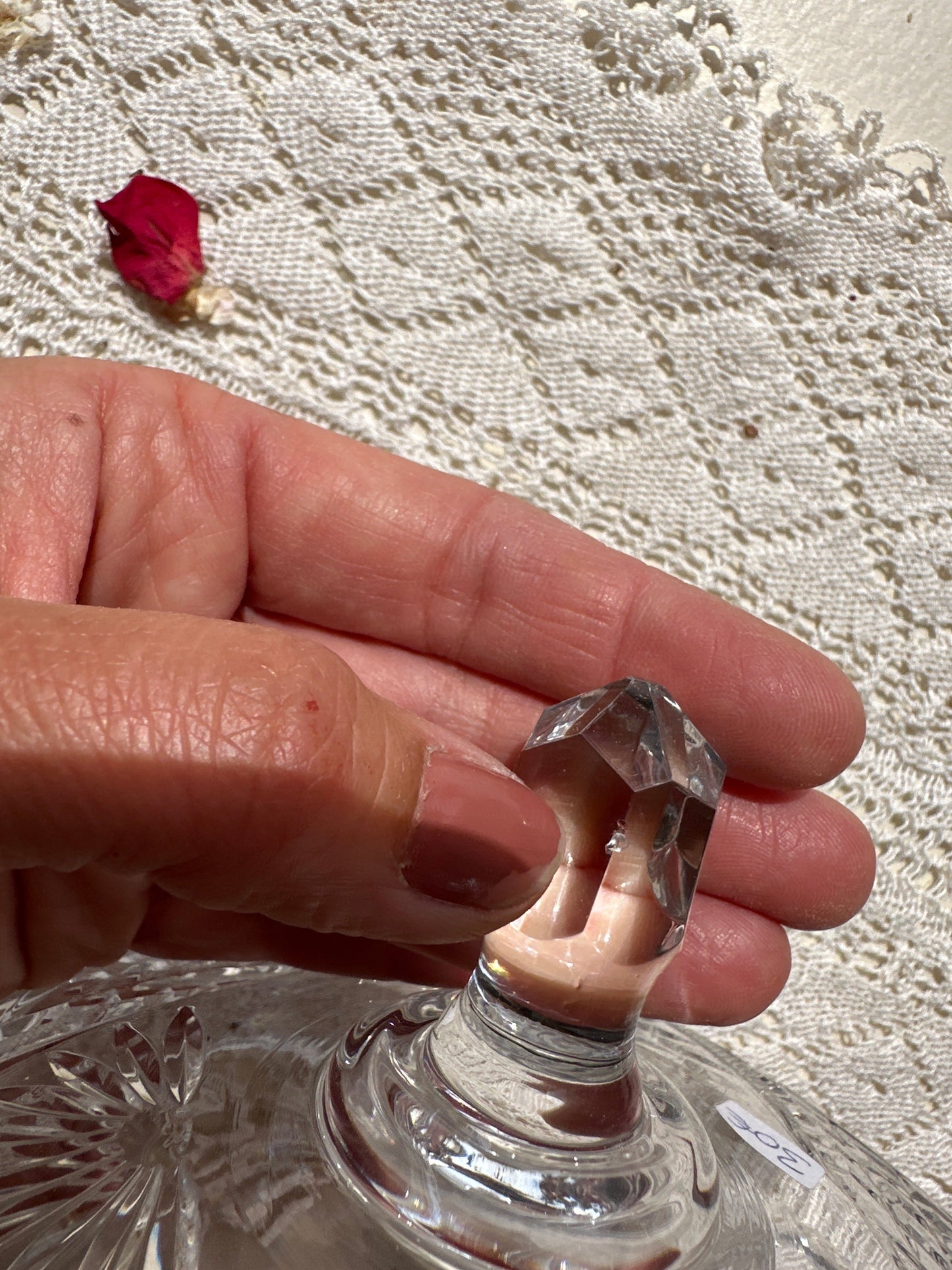 Bonbonnière en cristal De Raymonde à Zoé