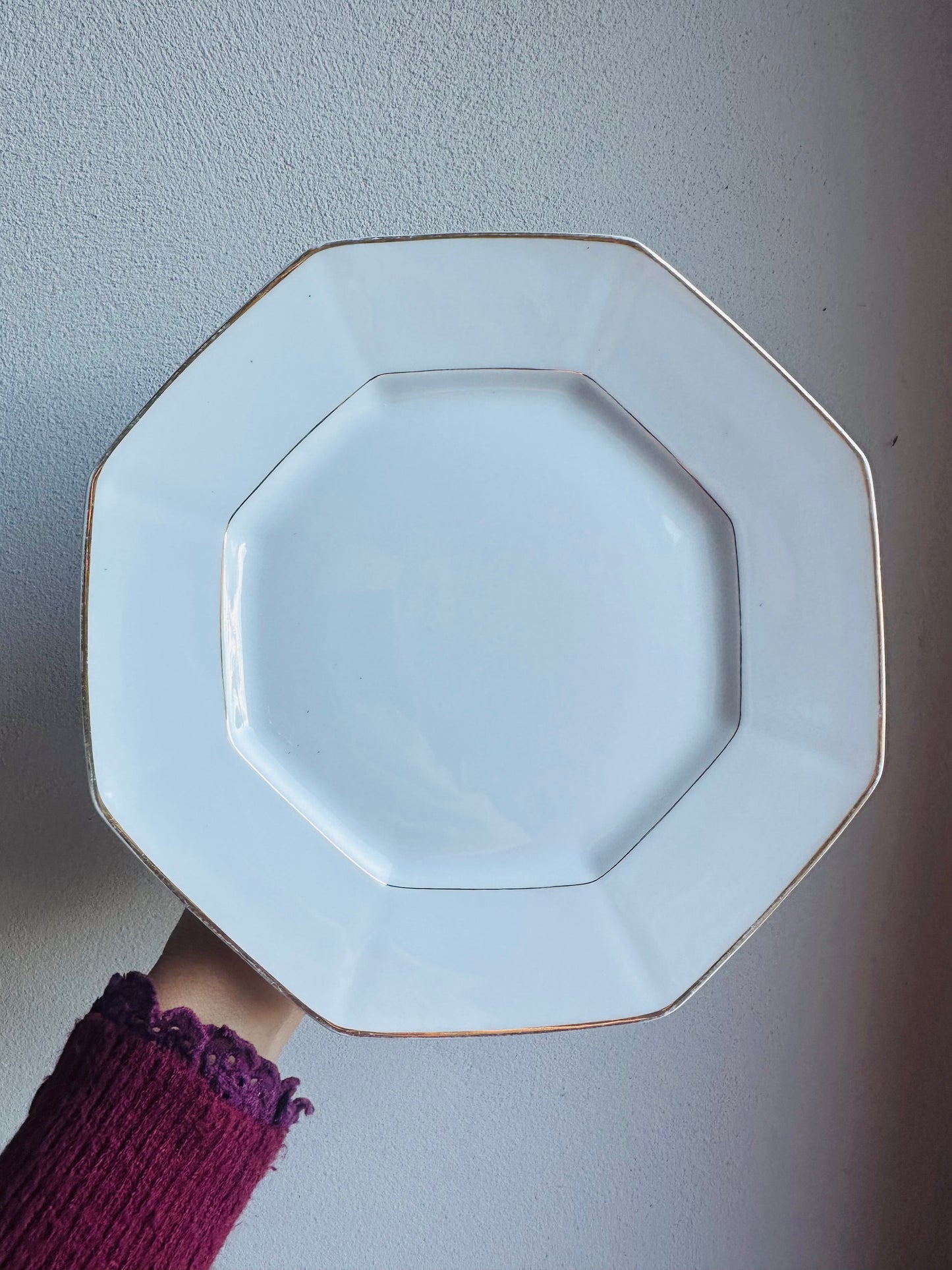 Compotier en porcelaine de Limoges De Raymonde à Zoé