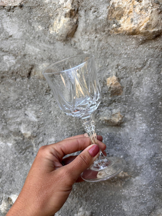 Ensemble de 7 verres à pied De Raymonde à Zoé