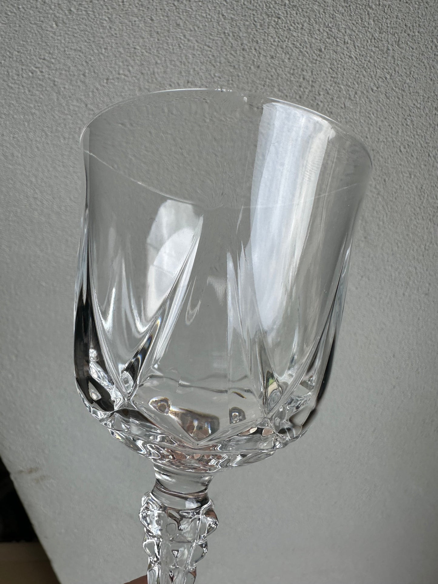 Ensemble de 6 verres à eau ou à vin cristal De Raymonde à Zoé