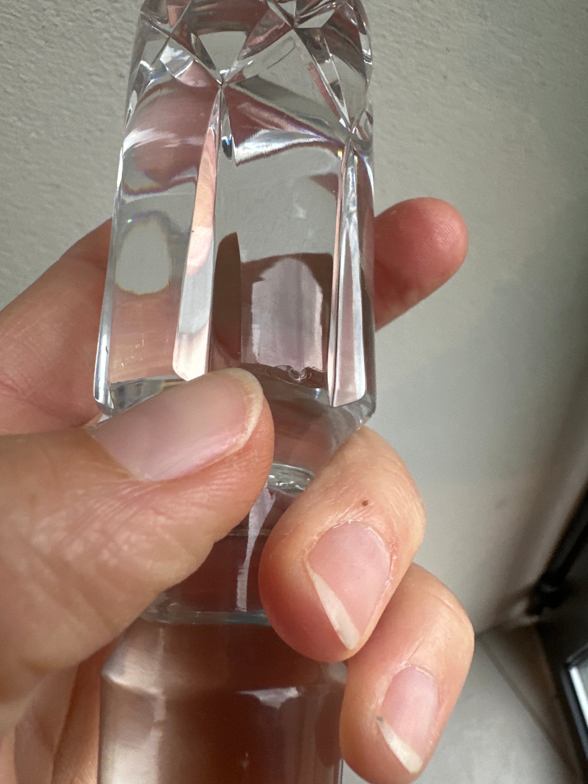 Carafe en cristal de Lorraine De Raymonde à Zoé