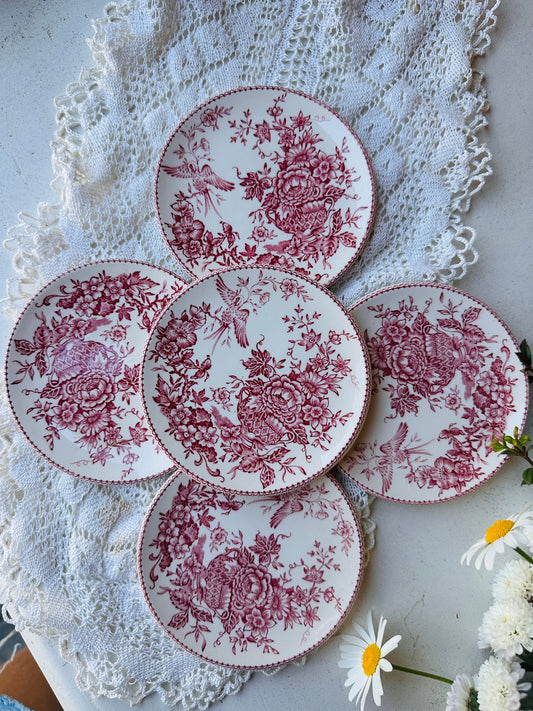Assiettes à pain ironstone De Raymonde à Zoé