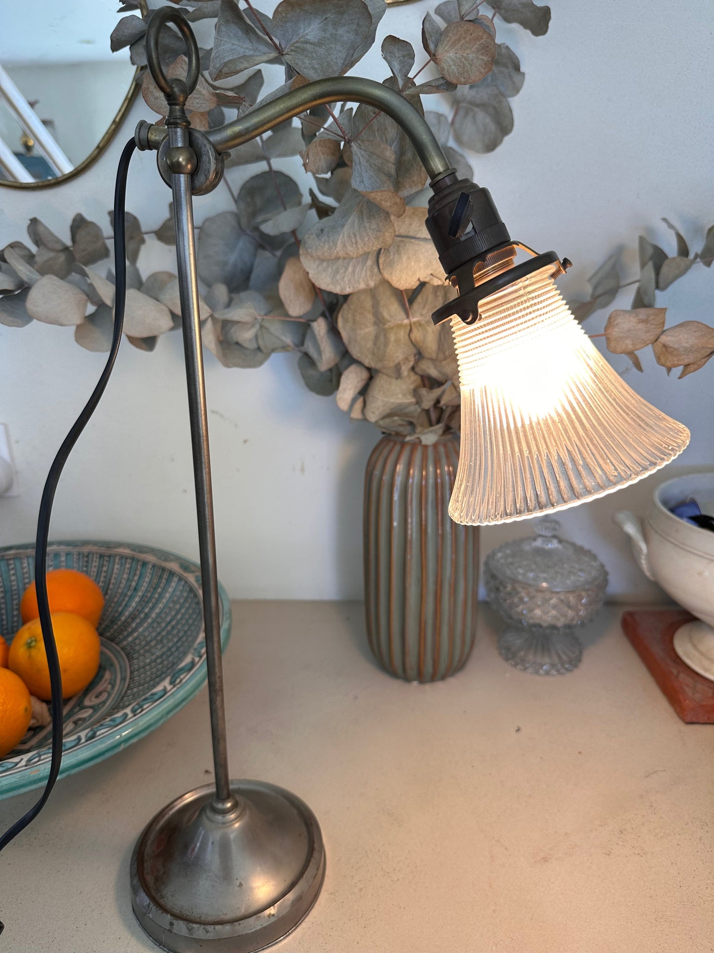 Lampe sur pied vintage années 30 De Raymonde à Zoé