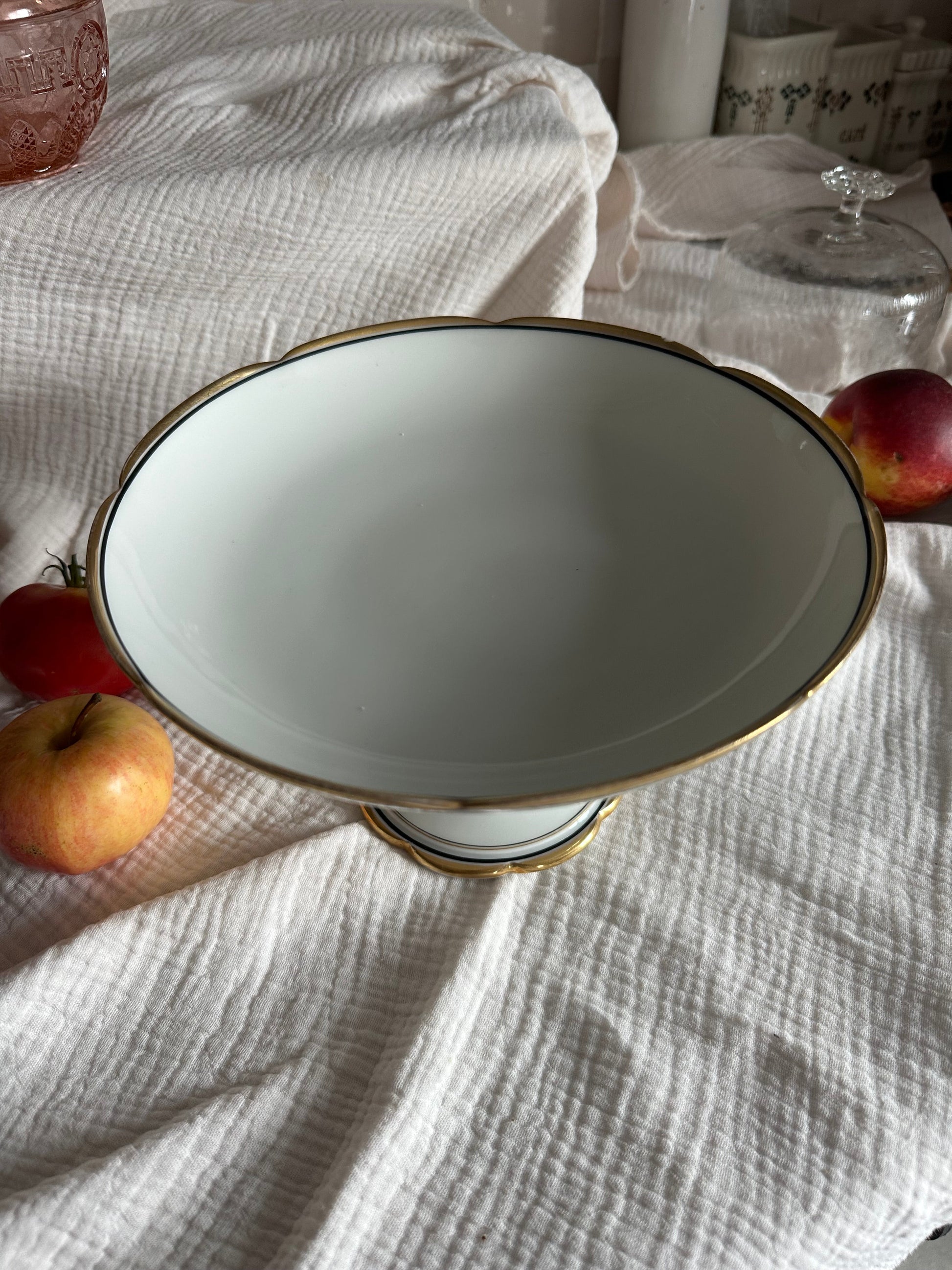 Compotier en porcelaine De Raymonde à Zoé