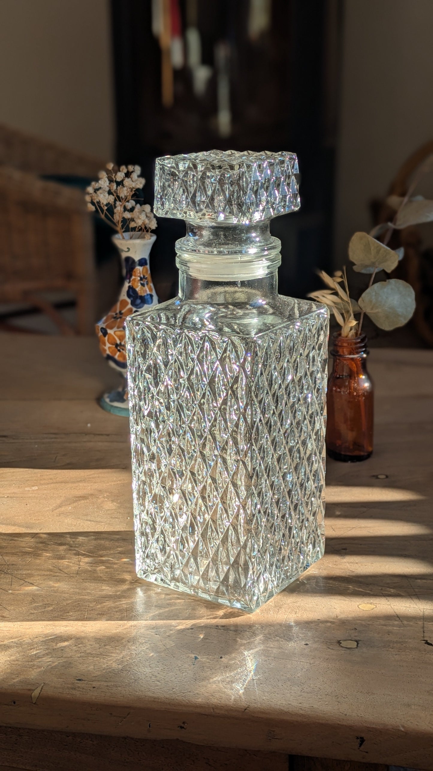Carafe à whisky en verre De Raymonde à Zoé