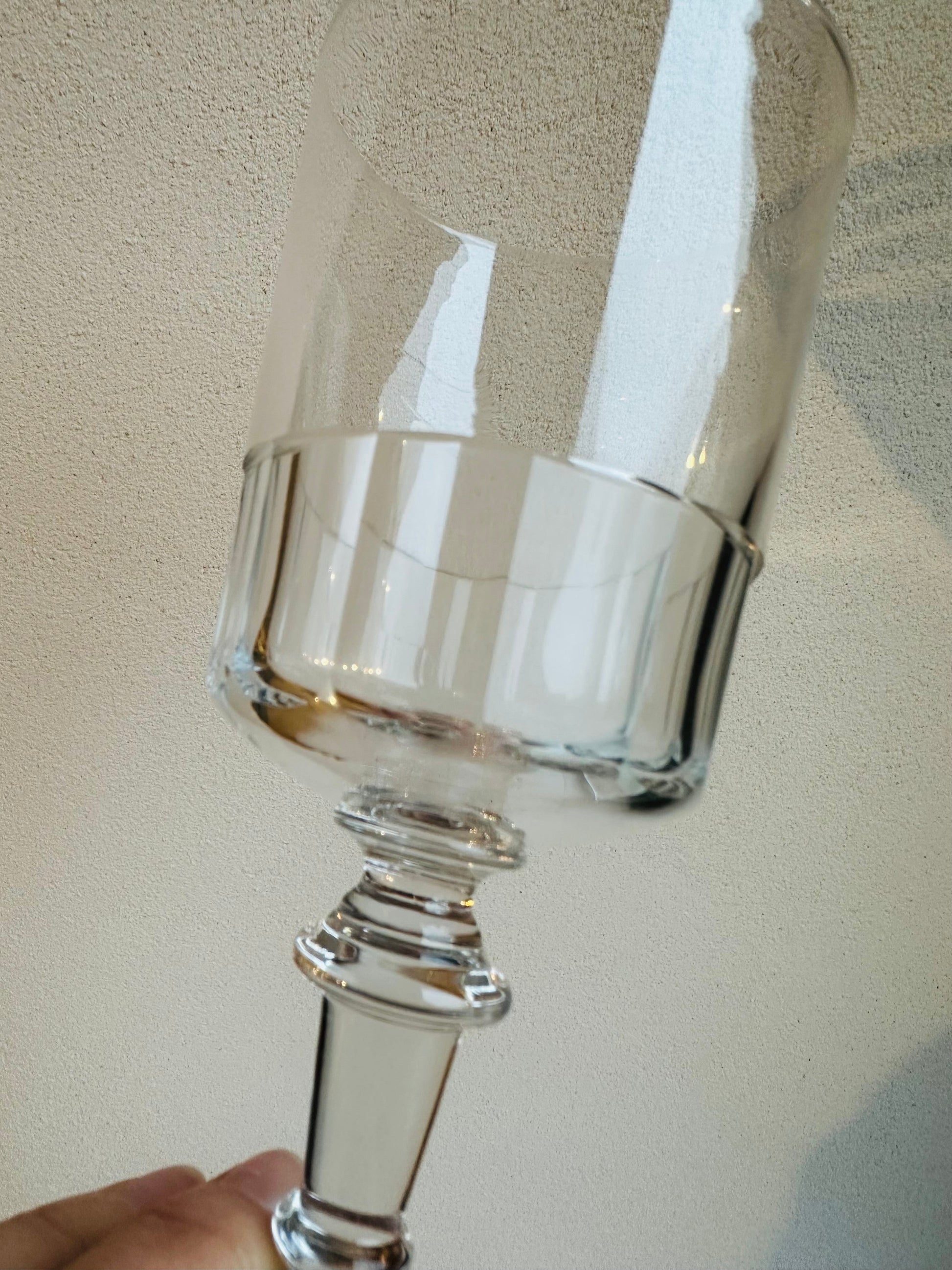 Ensemble de 7 verres à eau ou à vin en verre De Raymonde à Zoé