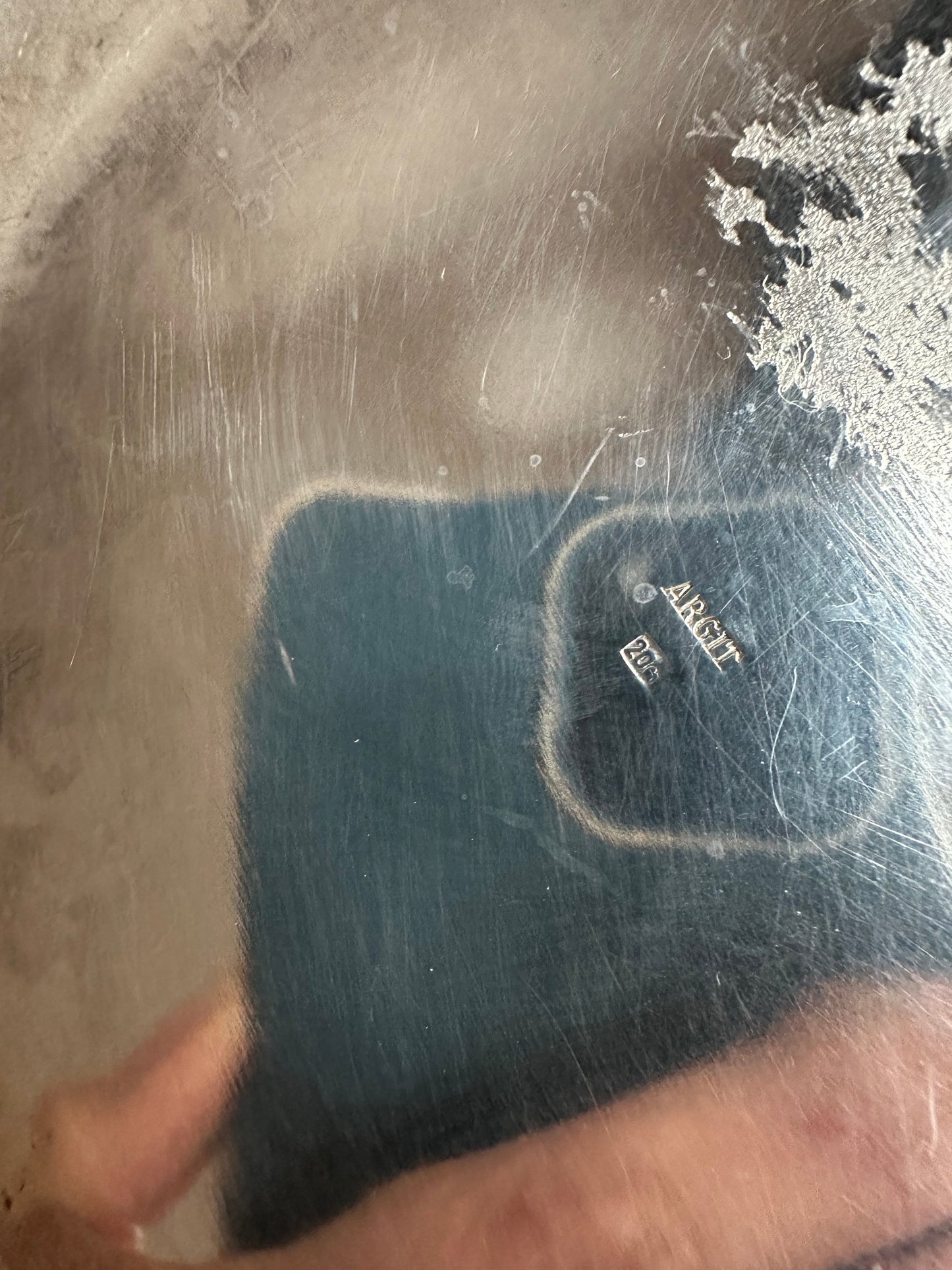 Seau à champagne en métal argenté De Raymonde à Zoé