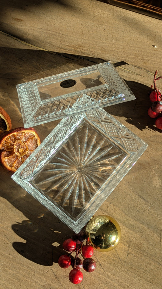 Boite en cristal vintage De Raymonde à Zoé