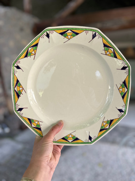 Grand plat de présentation Royal Boch La Louvière De Raymonde à Zoé