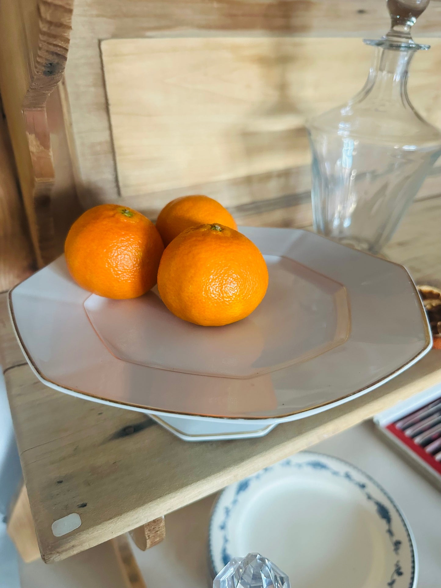 Compotier en porcelaine de Limoges De Raymonde à Zoé