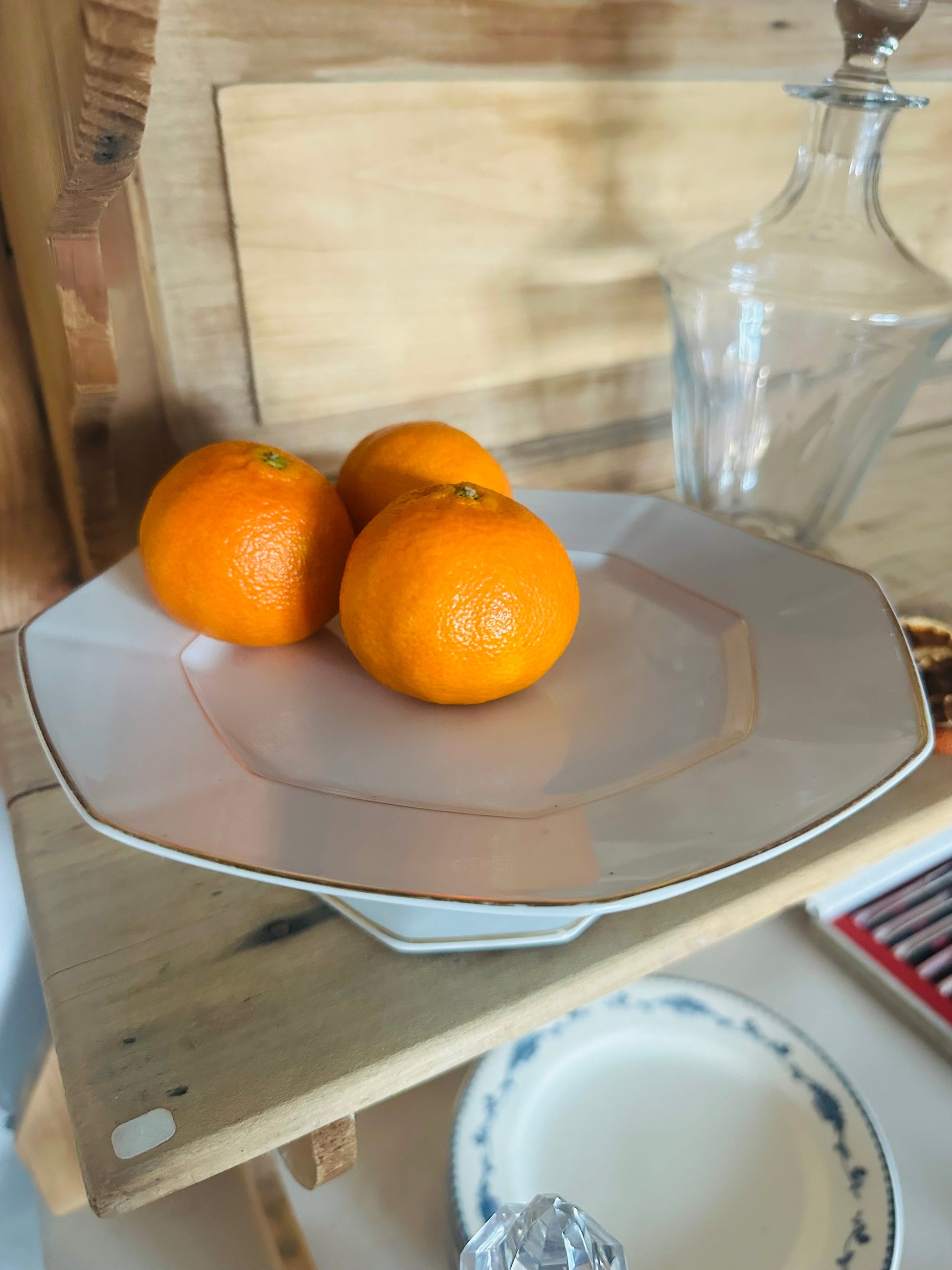 Compotier en porcelaine de Limoges De Raymonde à Zoé