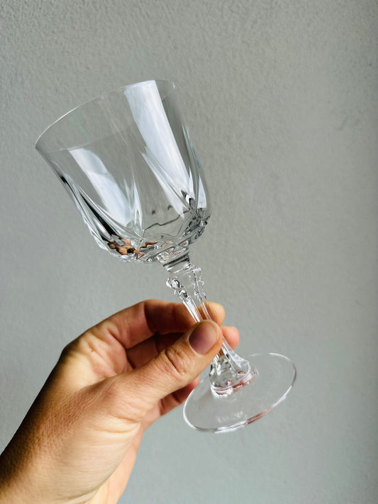 Ensemble de 6 verres à eau ou à vin cristal De Raymonde à Zoé