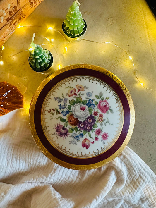 Boite à bijoux en porcelaine de Limoges De Raymonde à Zoé