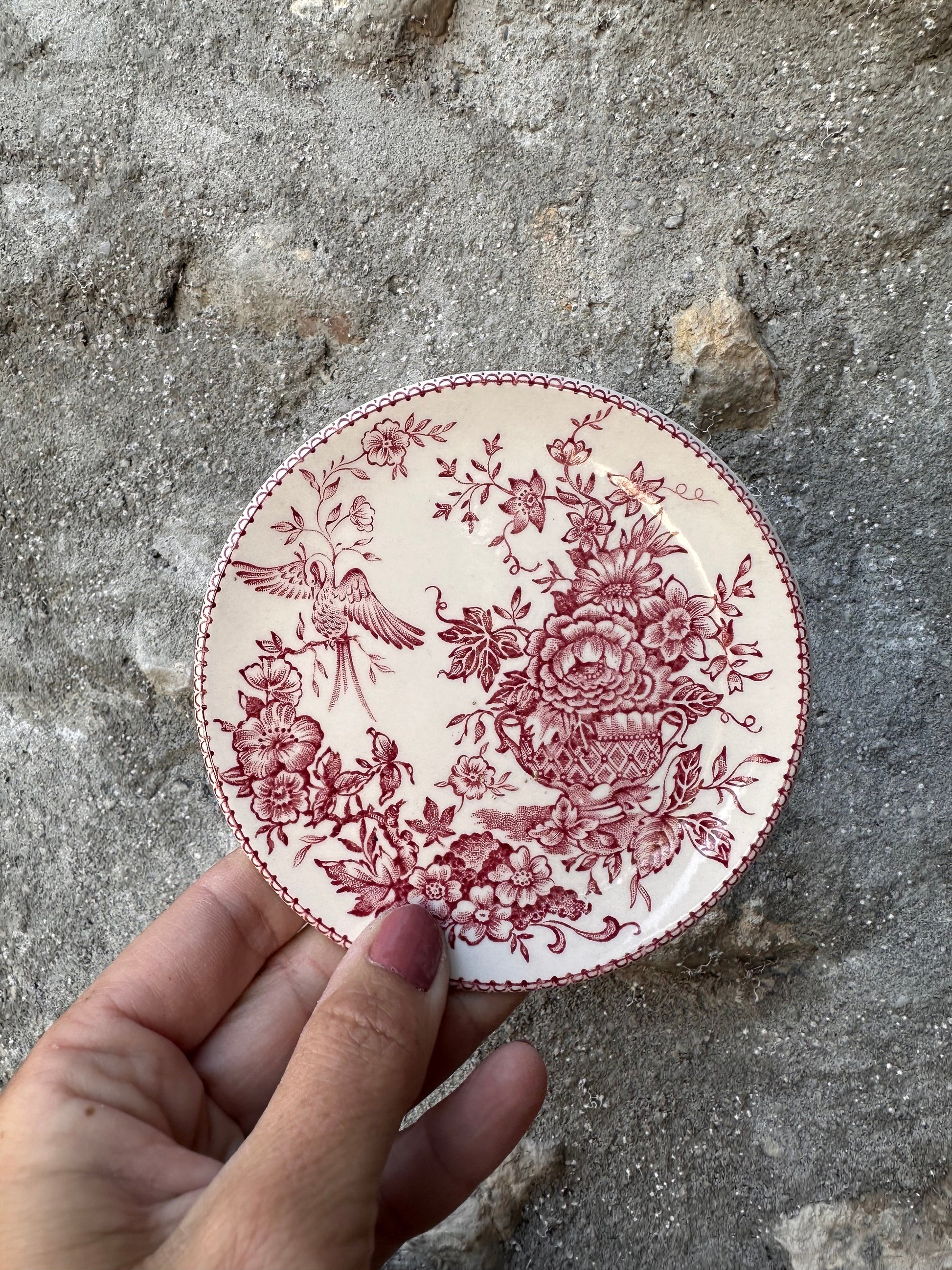 Assiettes à pain ironstone De Raymonde à Zoé
