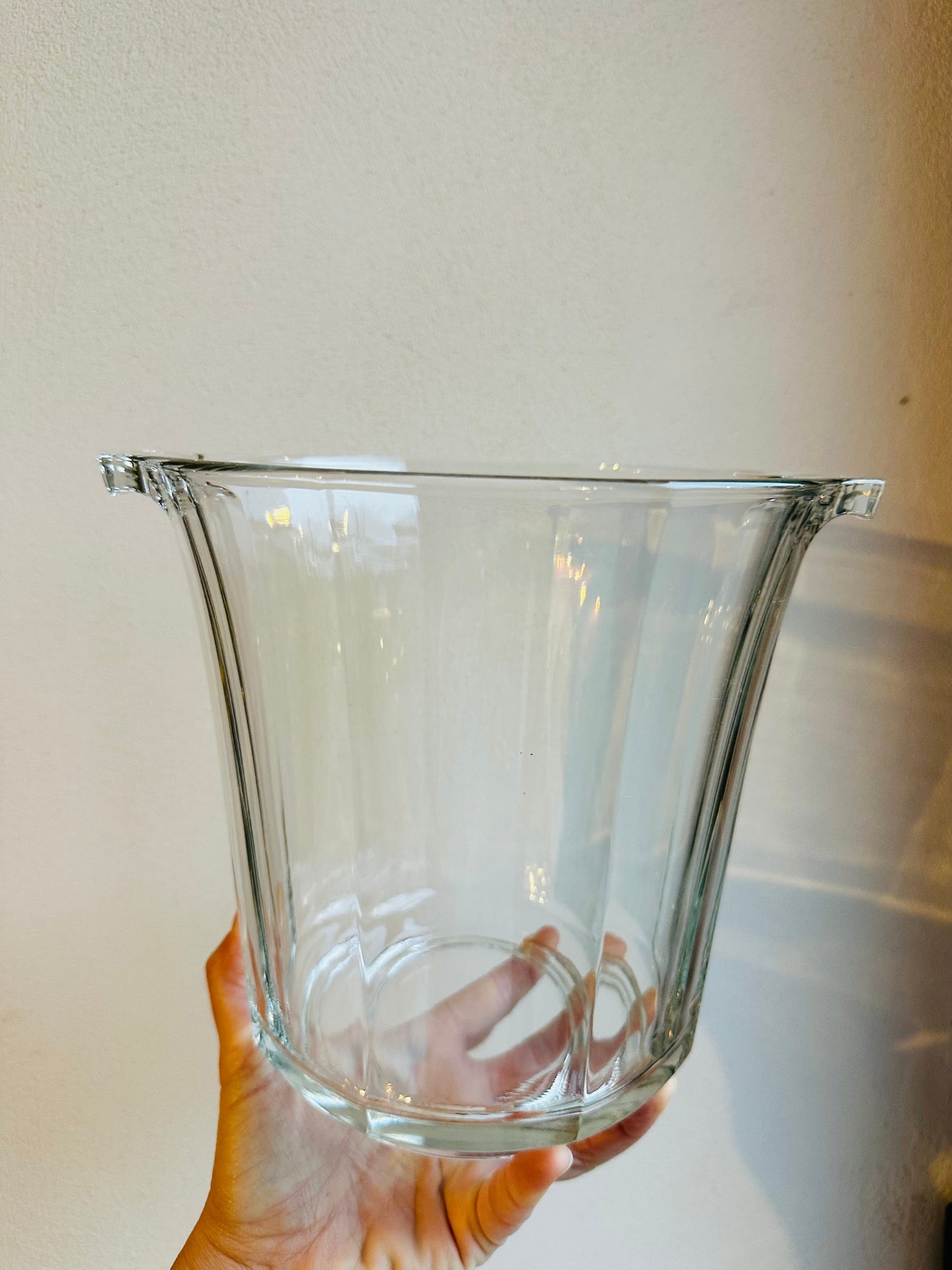 Seau à champagne en cristal De Raymonde à Zoé