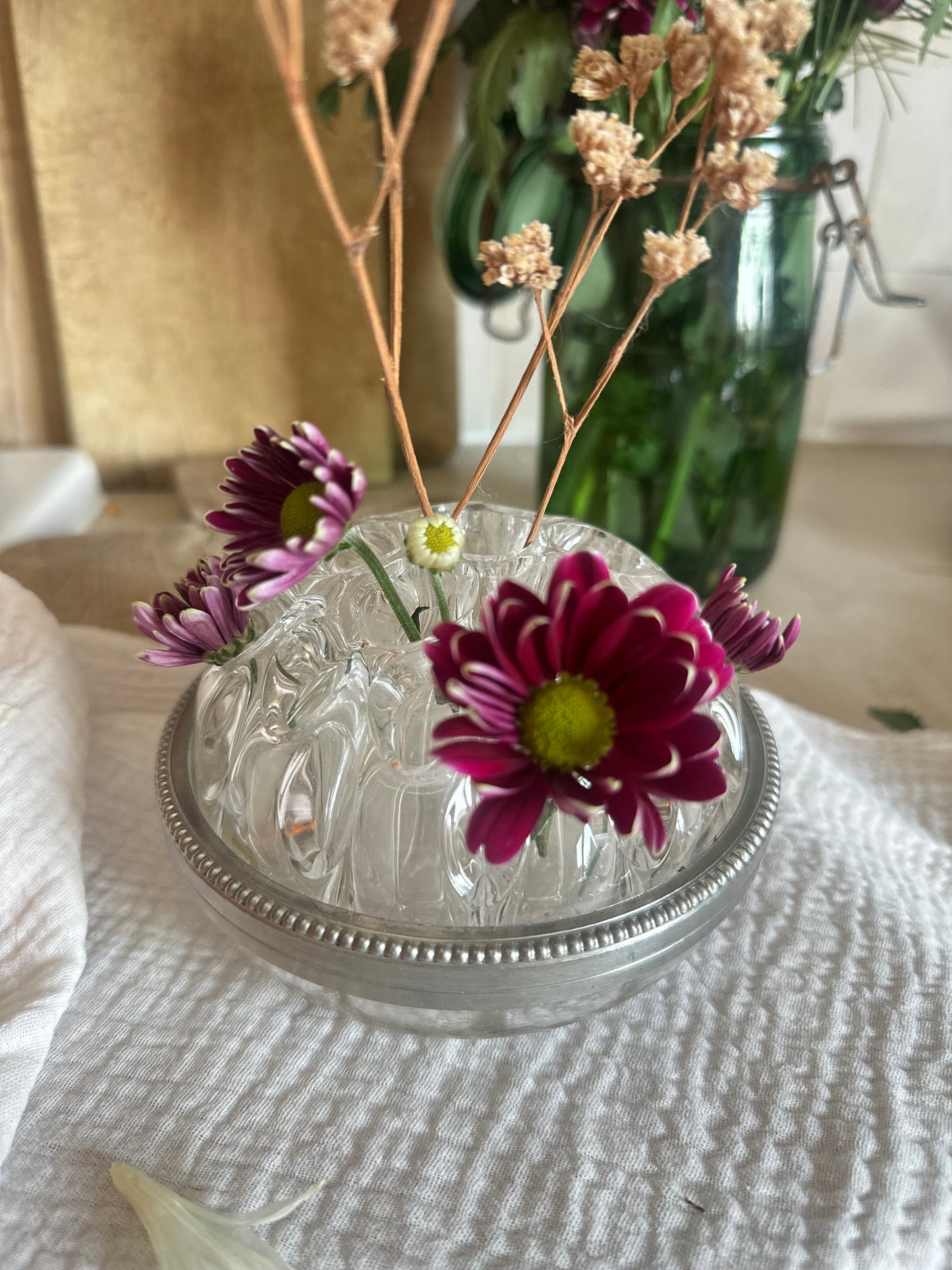 Pique fleurs vintage