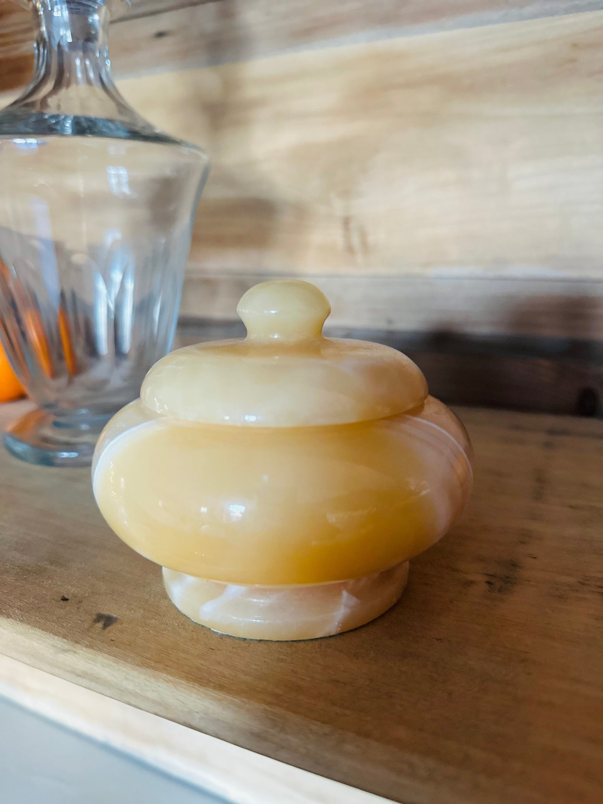 Boite à bijoux en albâtre De Raymonde à Zoé