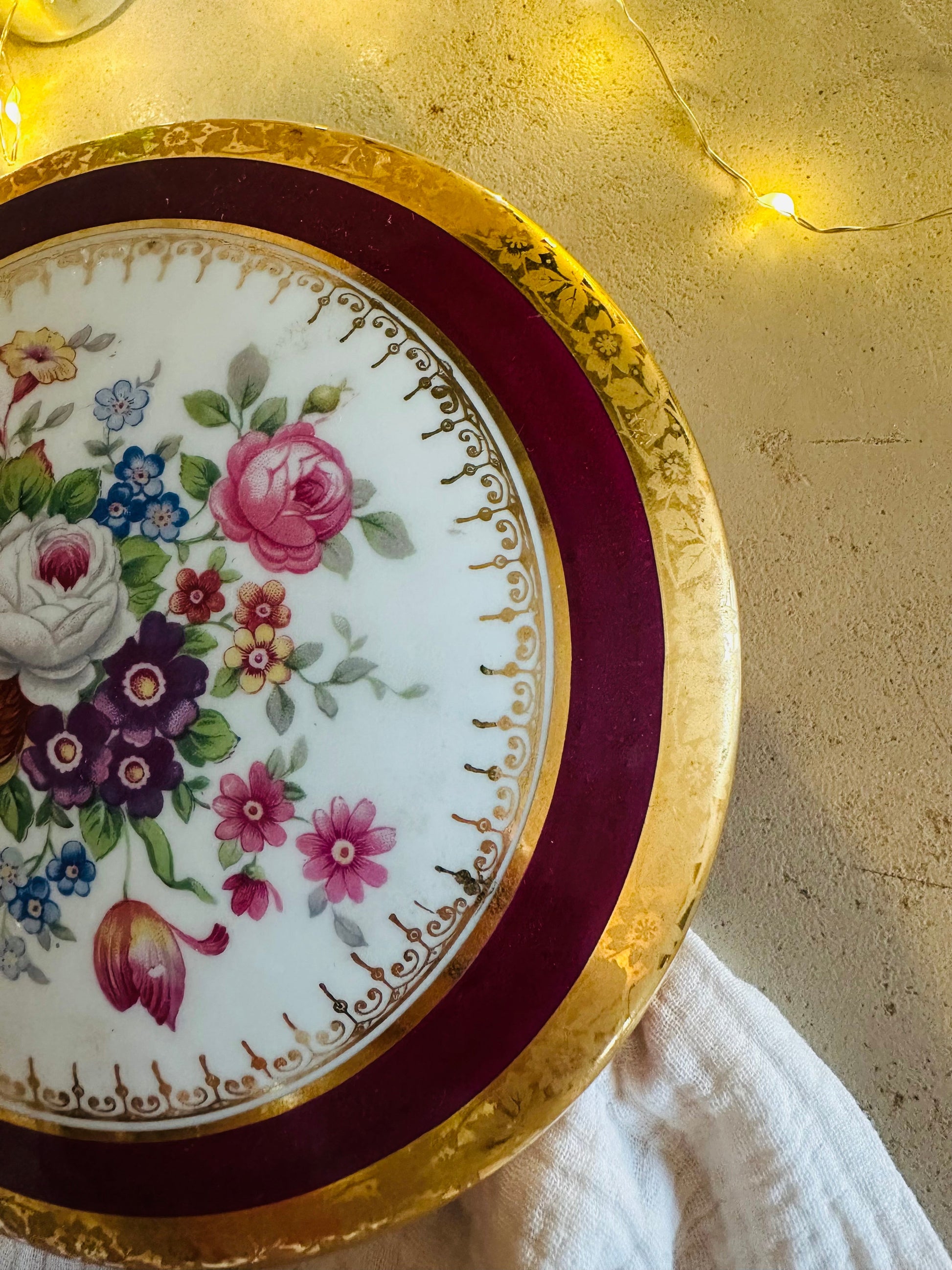 Boite à bijoux en porcelaine de Limoges De Raymonde à Zoé