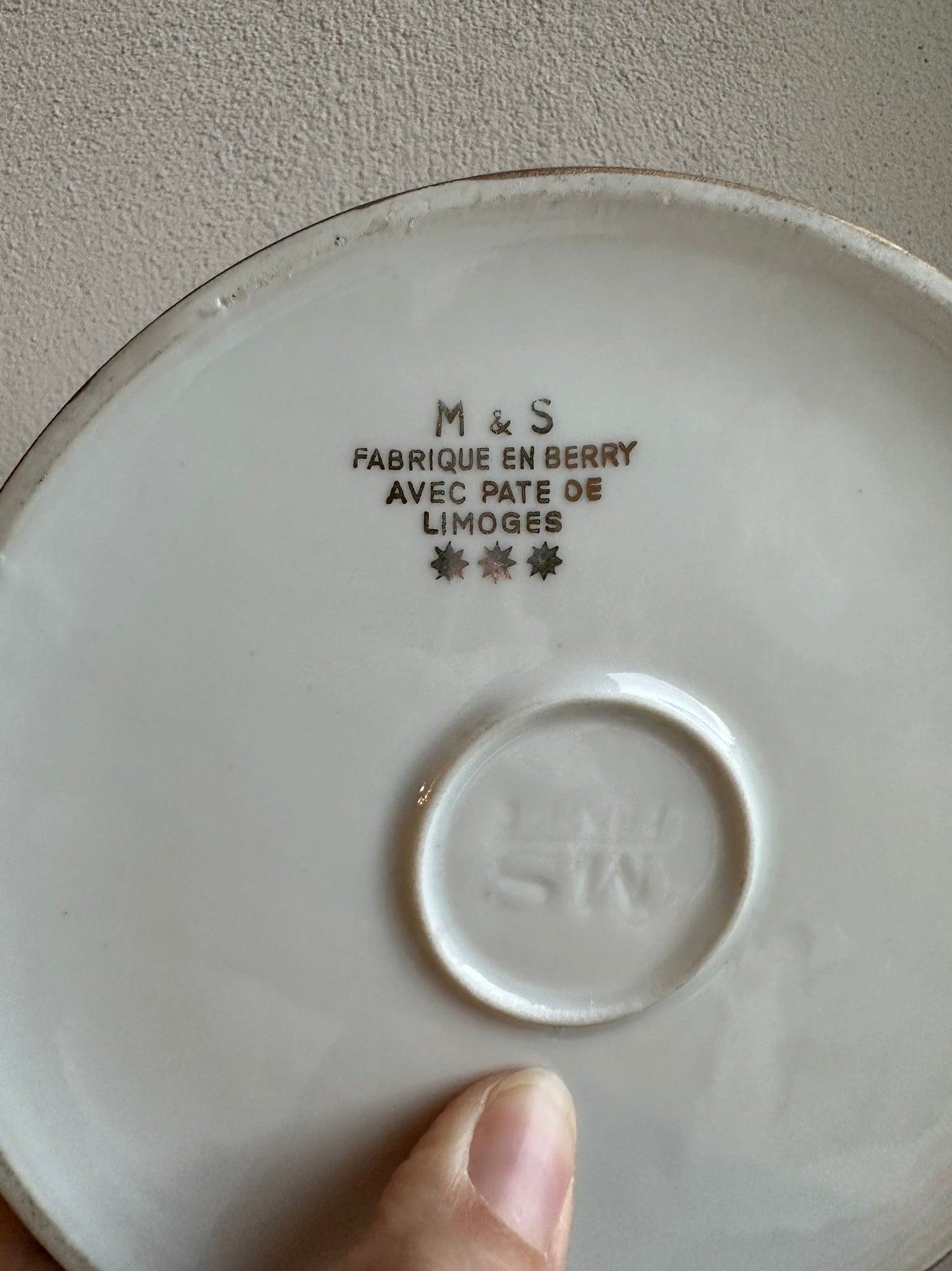 Boite à bijoux en porcelaine de Limoges De Raymonde à Zoé