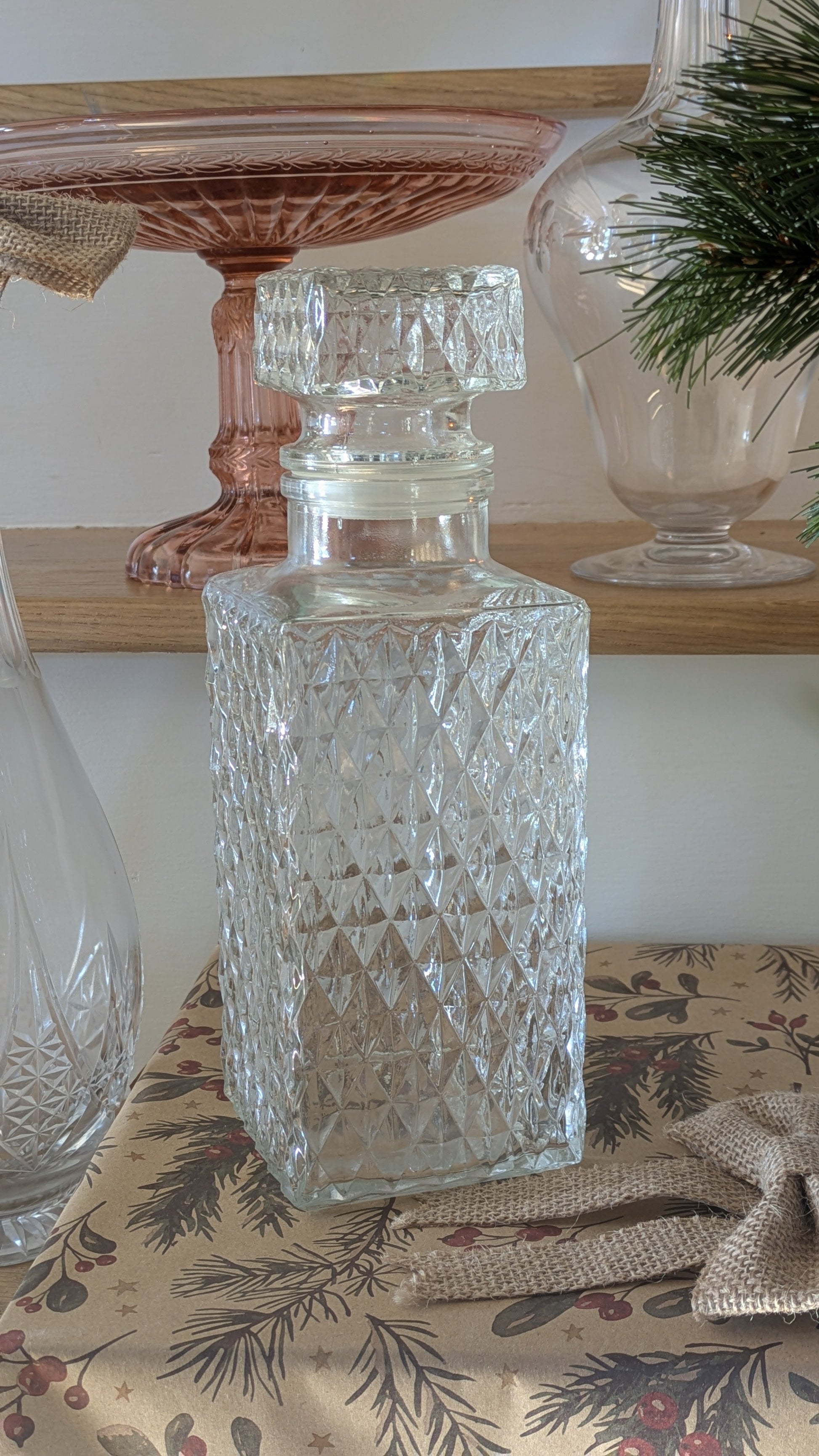 Carafe à whisky en verre De Raymonde à Zoé