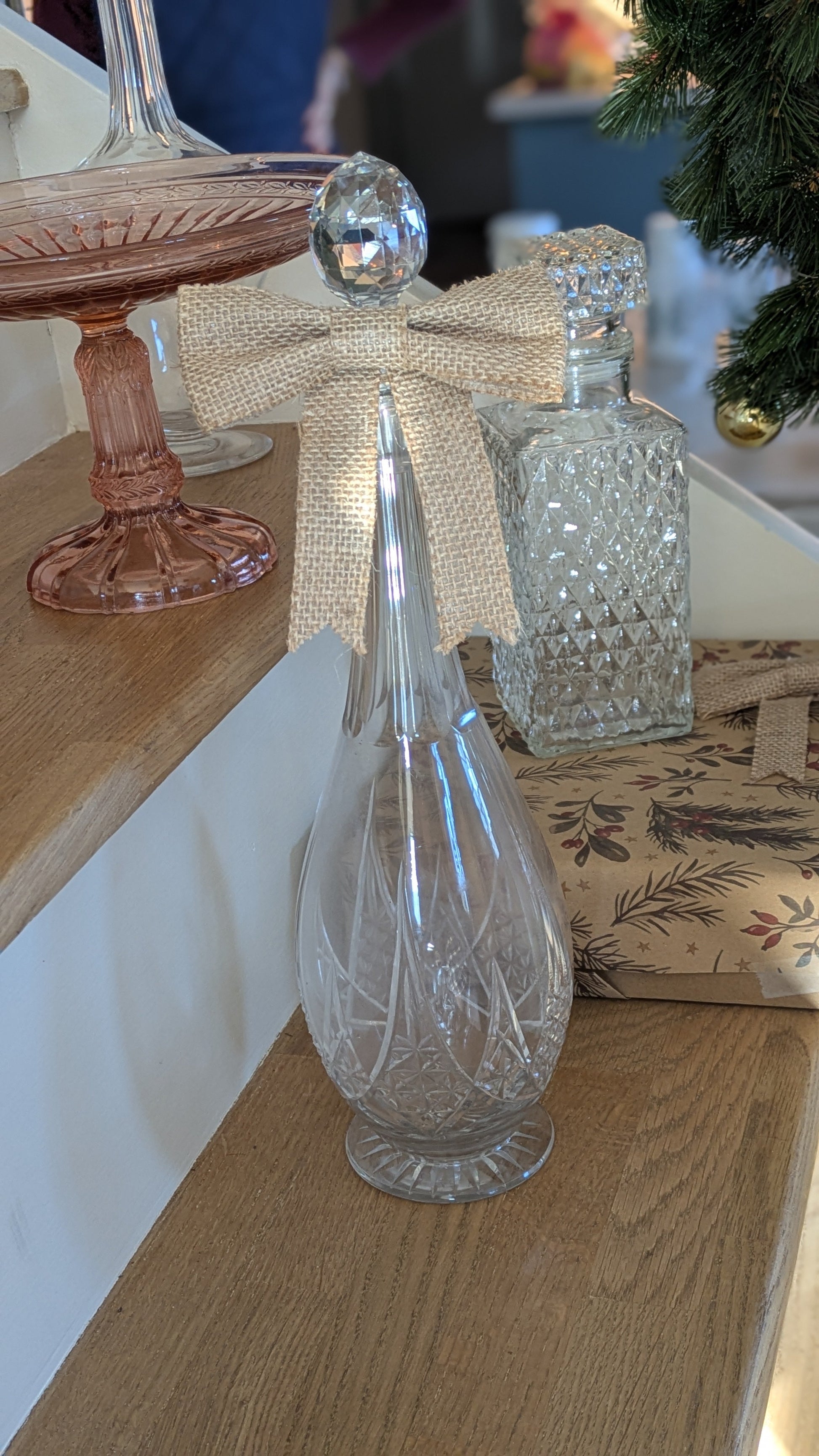 Carafe à décanter en cristal taillé De Raymonde à Zoé