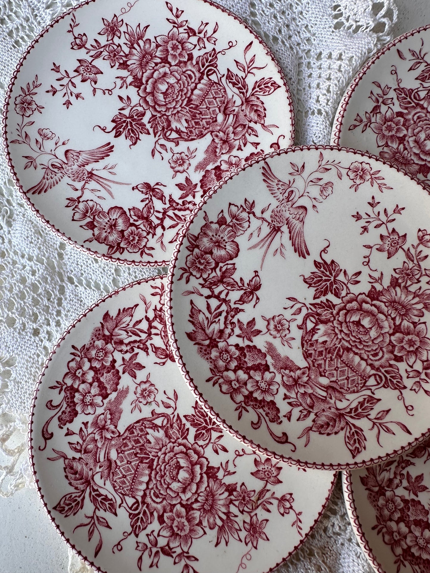 Assiettes à pain ironstone De Raymonde à Zoé
