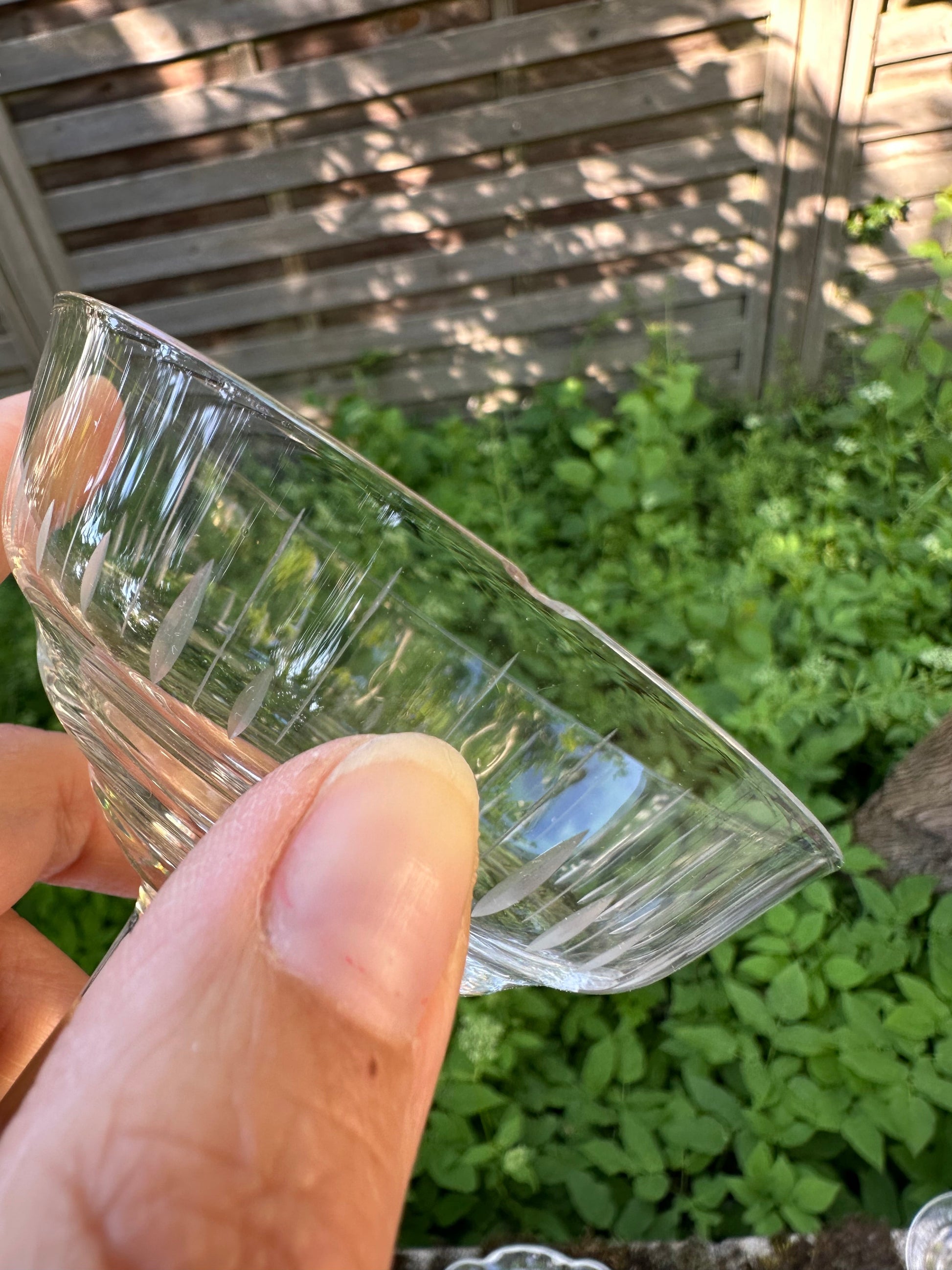 10 coupes à champagne en cristal ciselé De Raymonde à Zoé