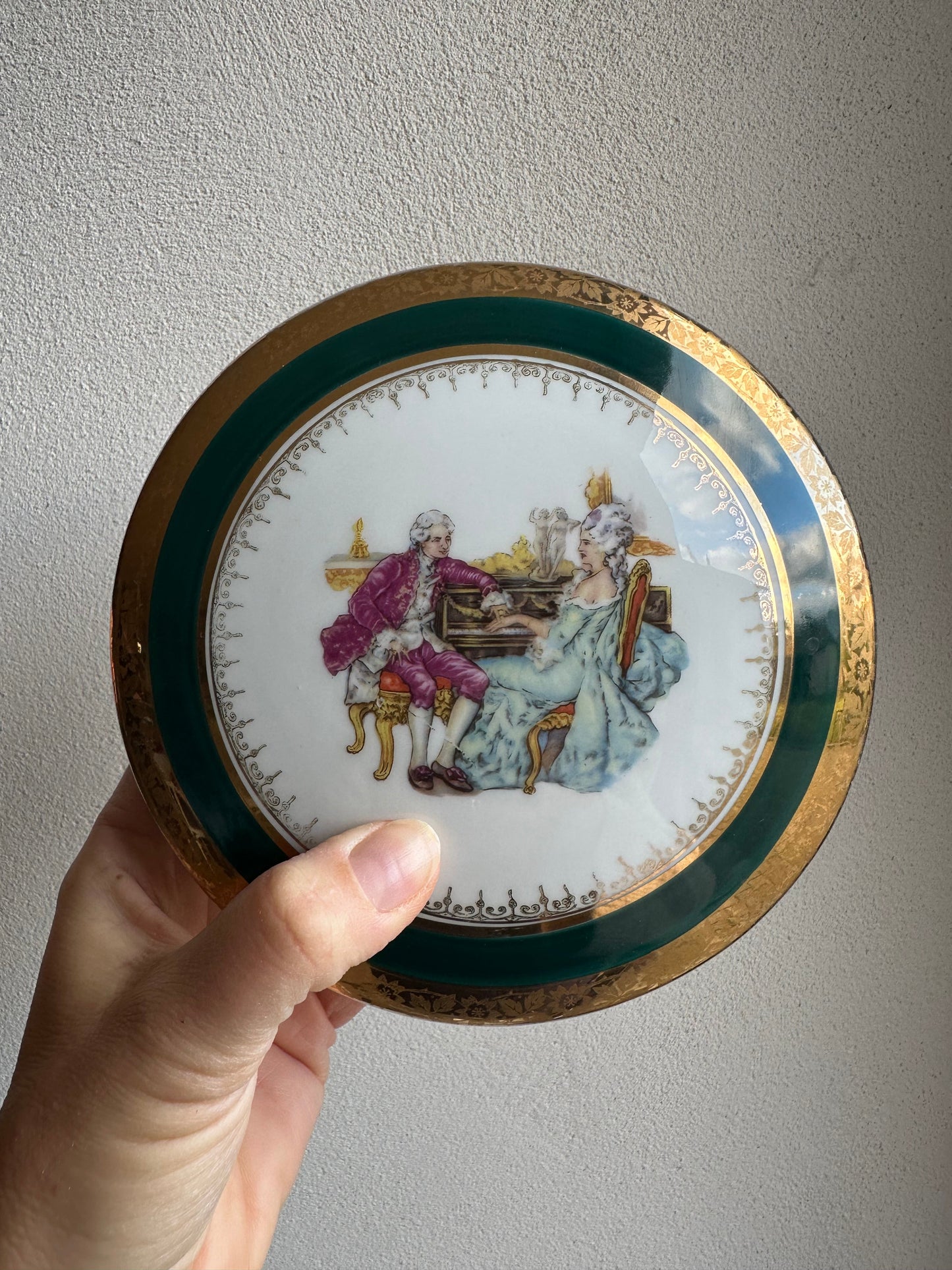 Boite à bijoux en porcelaine de Limoges De Raymonde à Zoé