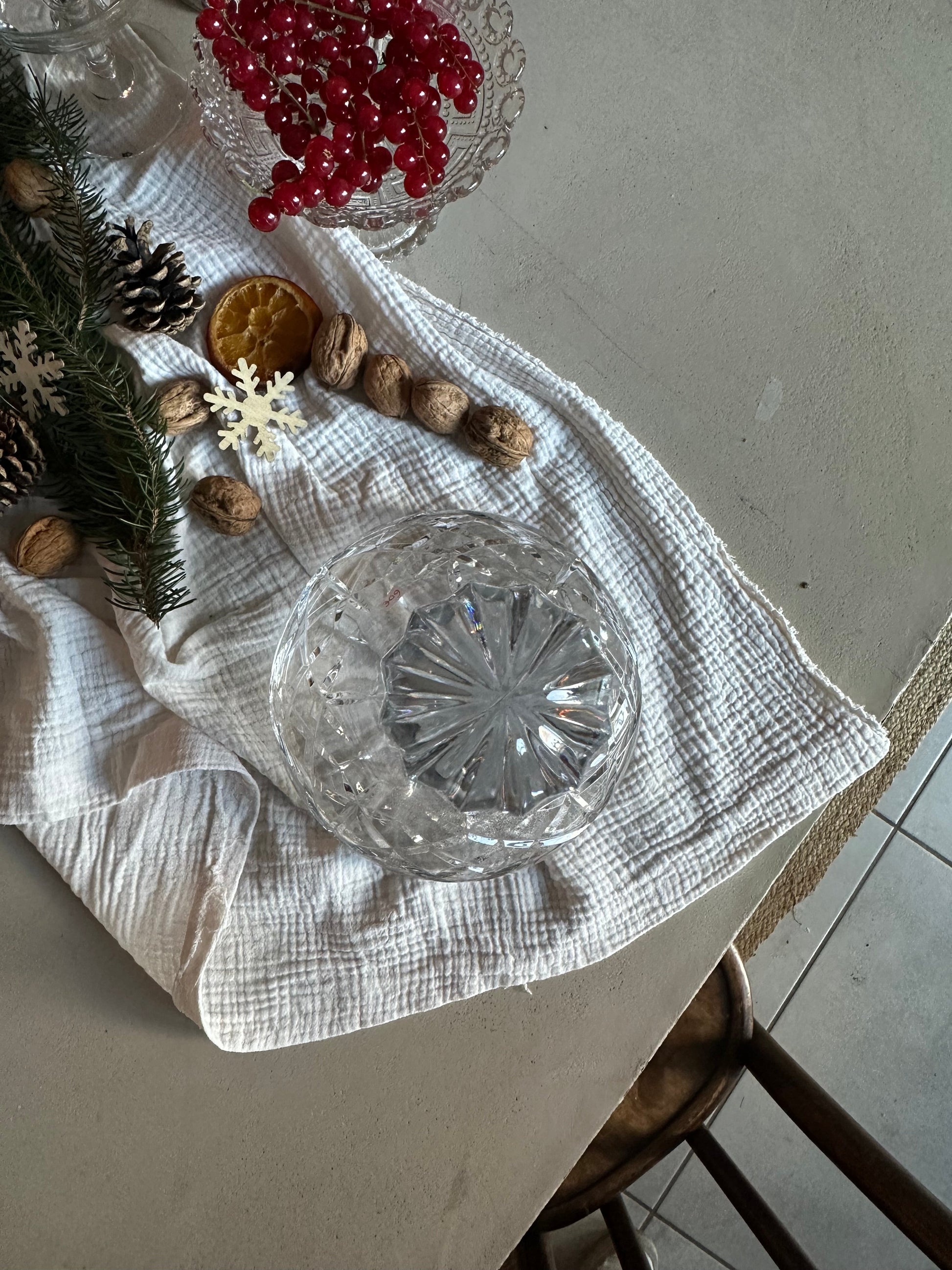 Carafe à décanter en cristal taillé De Raymonde à Zoé