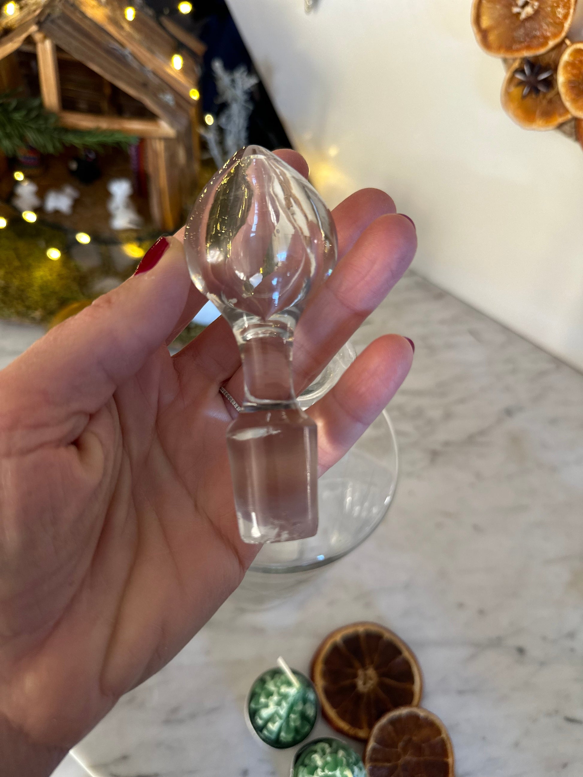 Carafe à décanter en verre ciselé De Raymonde à Zoé