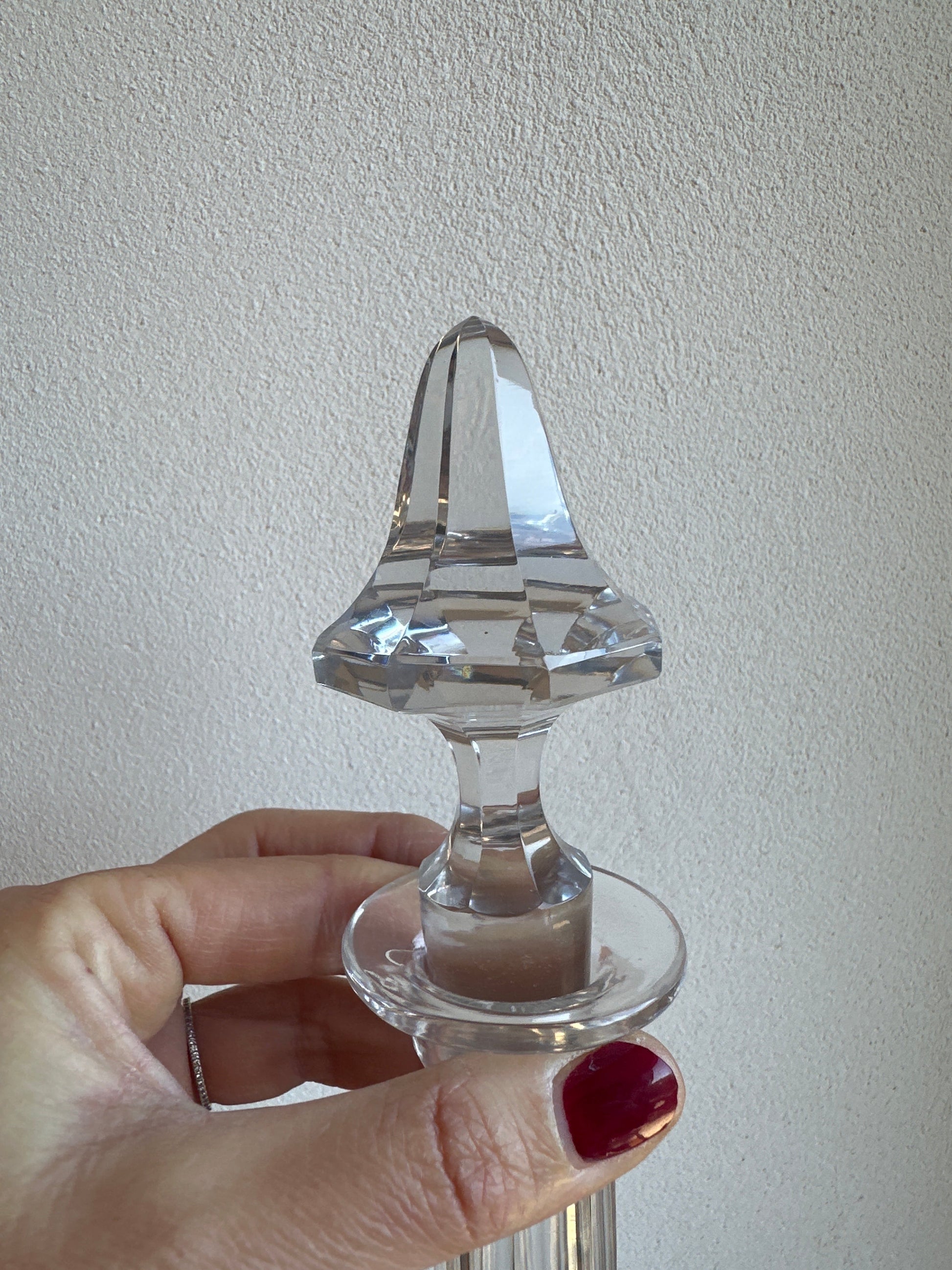 Carafe en cristal ancien De Raymonde à Zoé