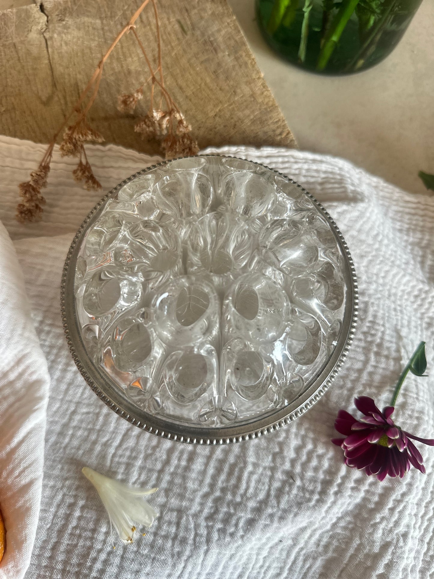 Pique fleurs vintage