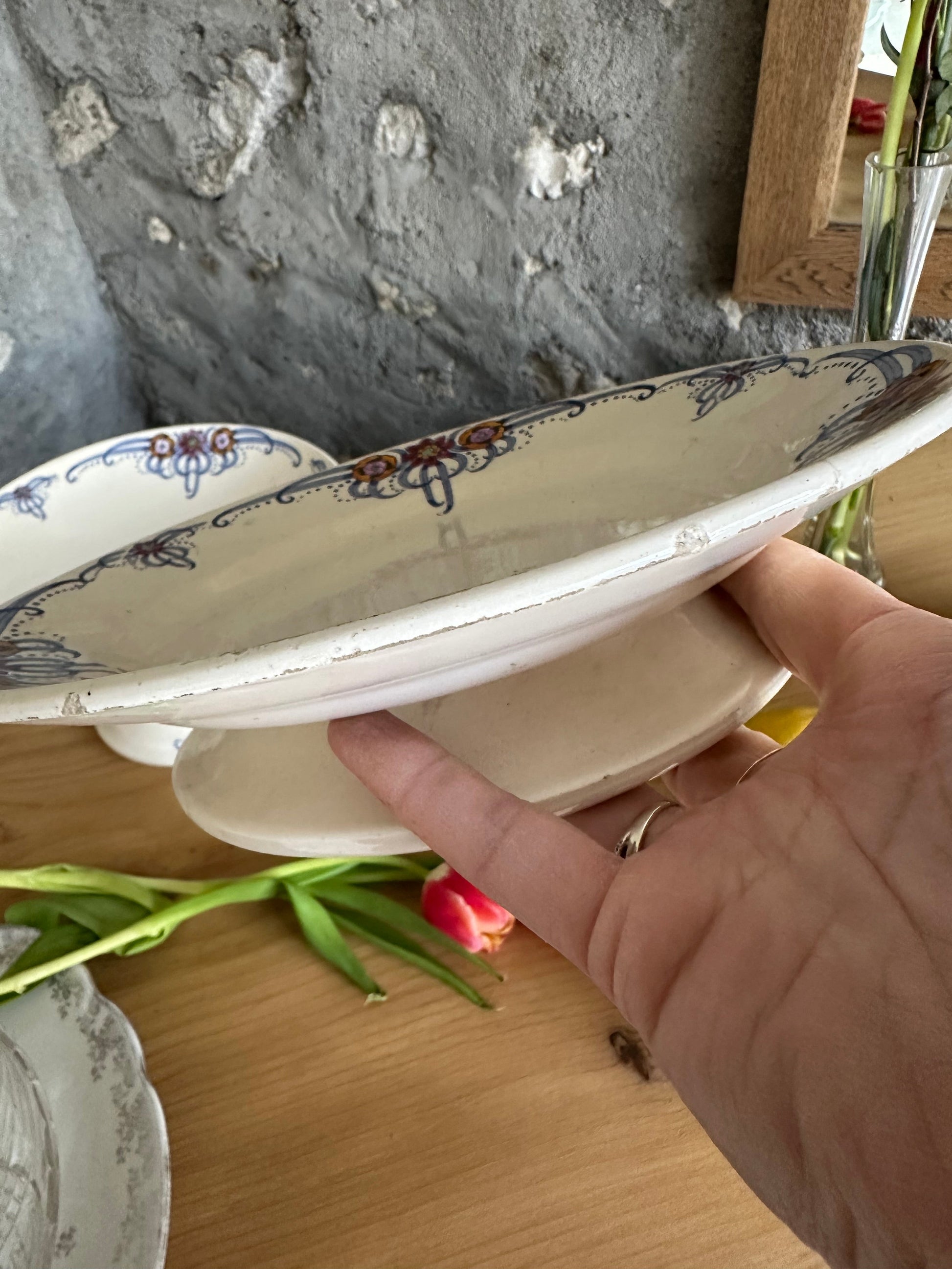 Plat pied douche Longchamp De Raymonde à Zoé