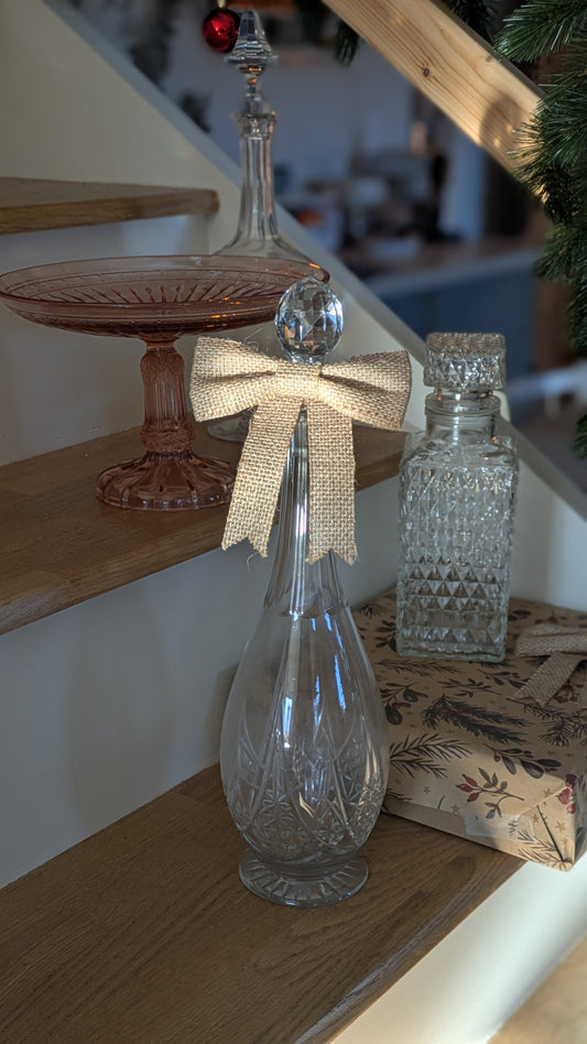 Carafe à décanter en cristal taillé De Raymonde à Zoé