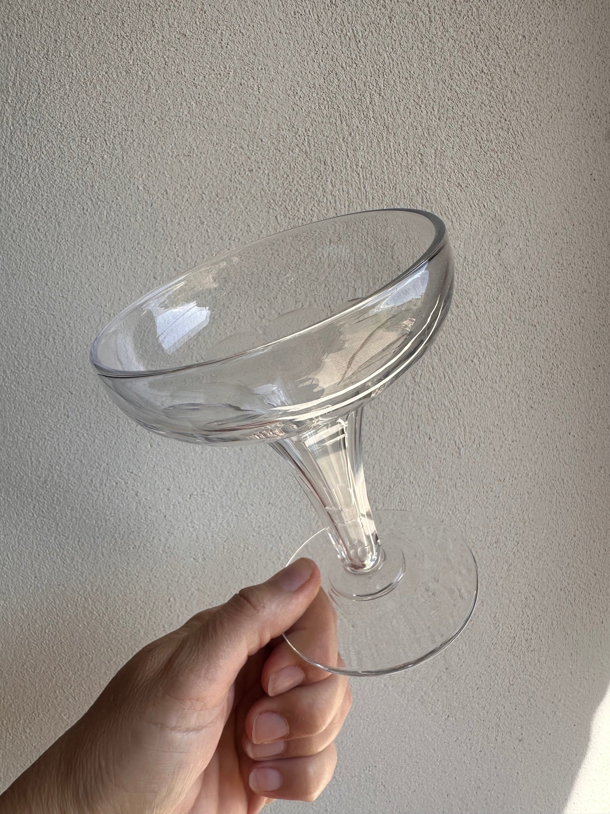 4 coupes à champagne en cristal Baccarat De Raymonde à Zoé