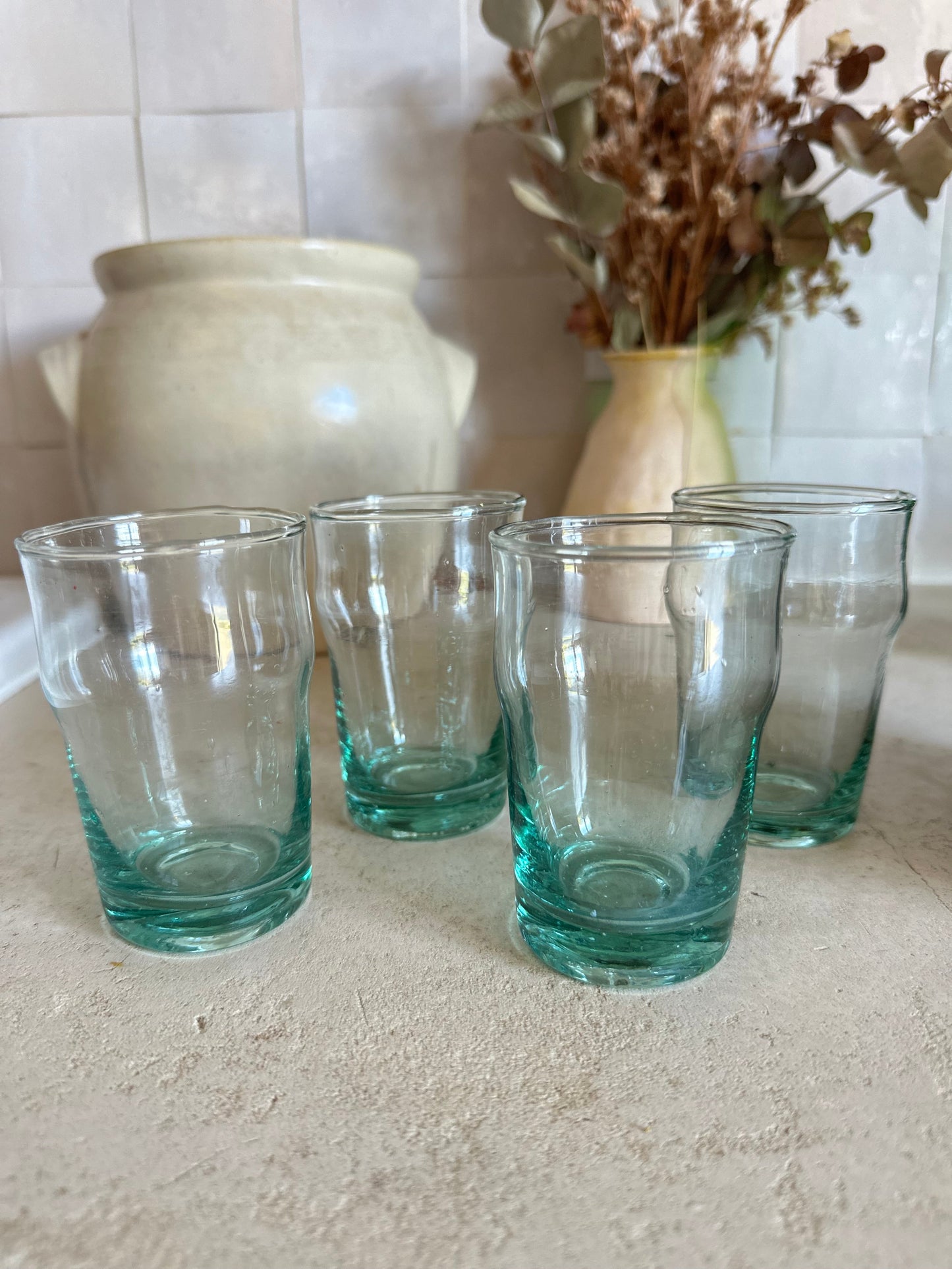 Ensemble de 4 petits verres à thé type Beldi De Raymonde à Zoé