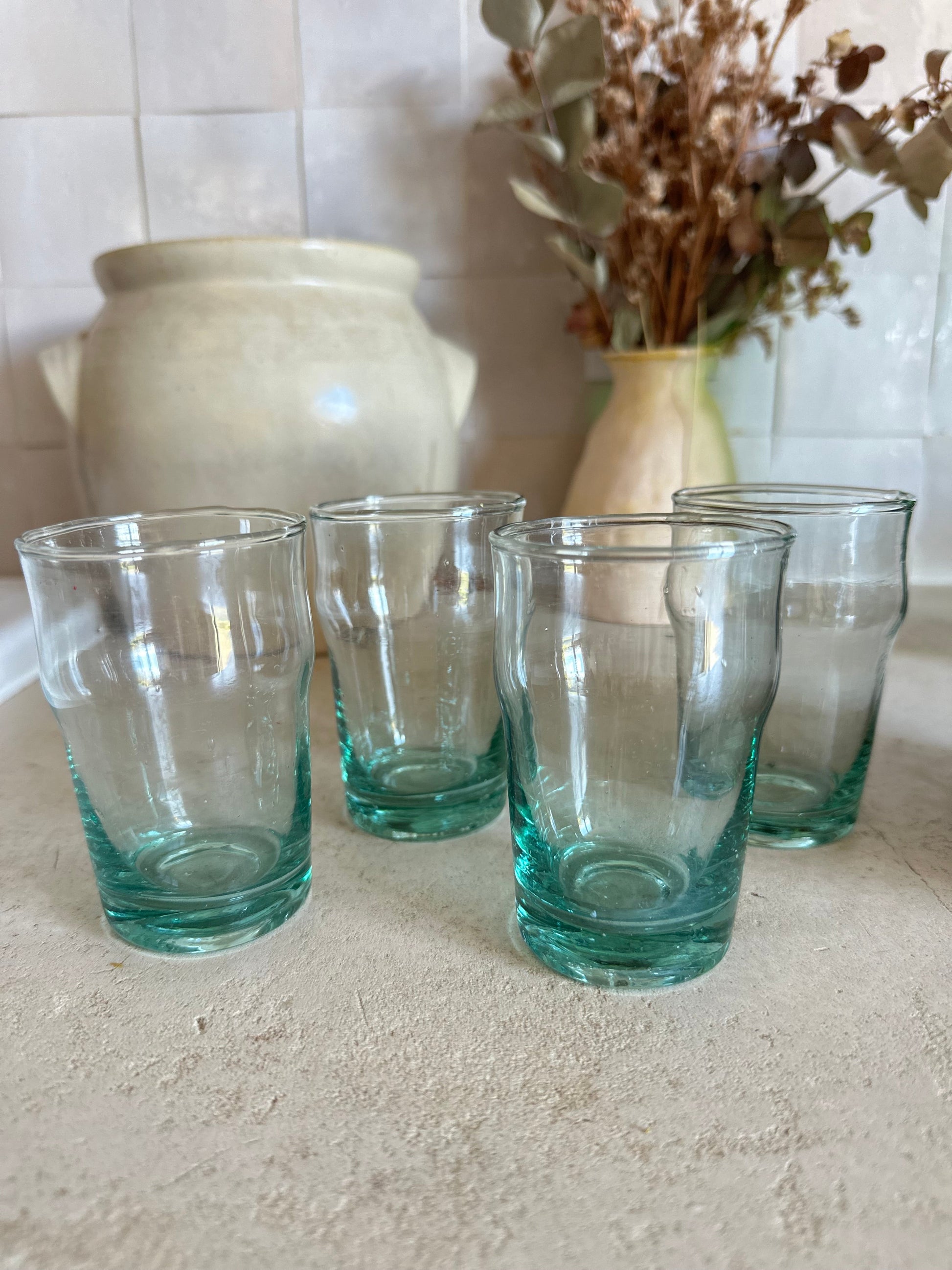 Ensemble de 4 petits verres à thé type Beldi De Raymonde à Zoé
