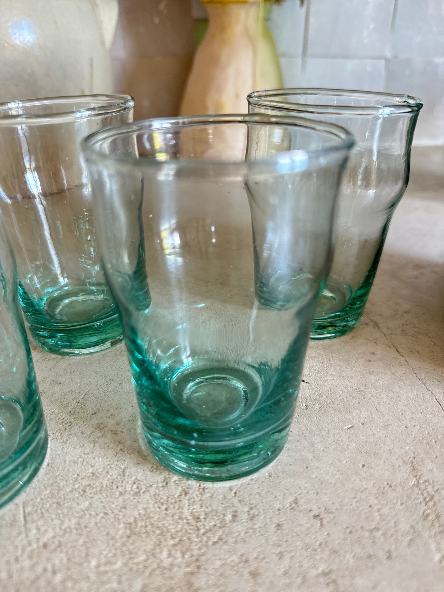 Ensemble de 4 petits verres à thé type Beldi De Raymonde à Zoé