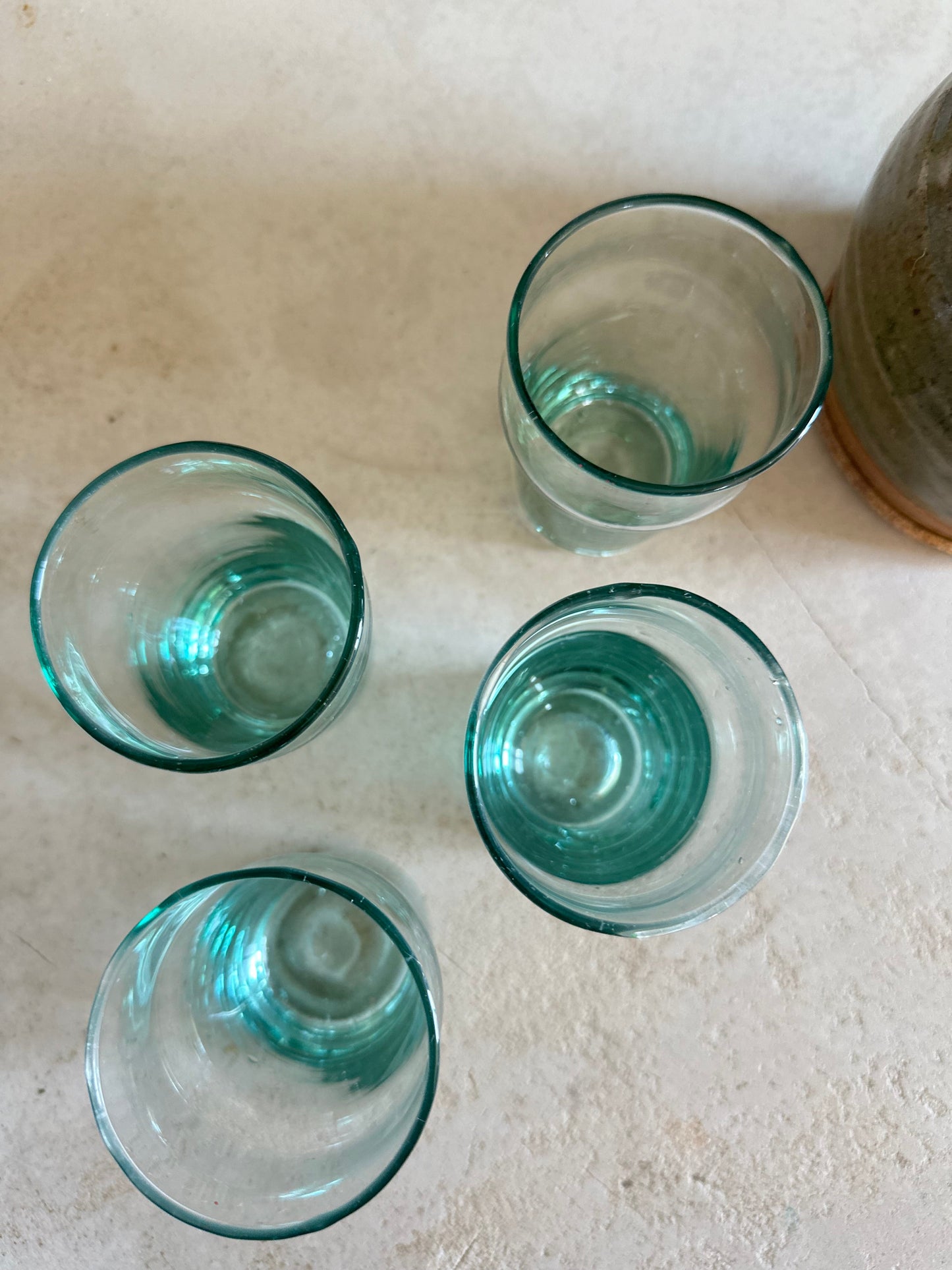 Ensemble de 4 petits verres à thé type Beldi De Raymonde à Zoé