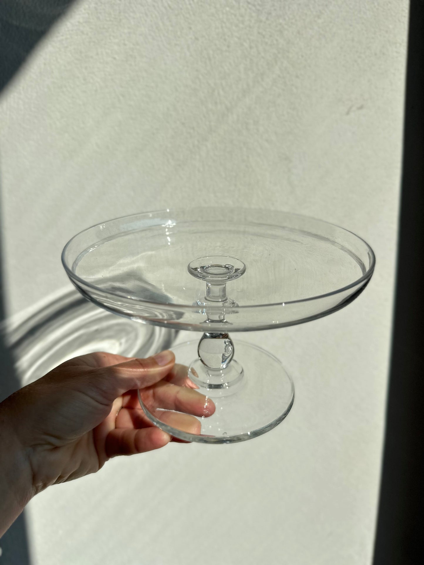 Petit plat de présentation en cristal De Raymonde à Zoé