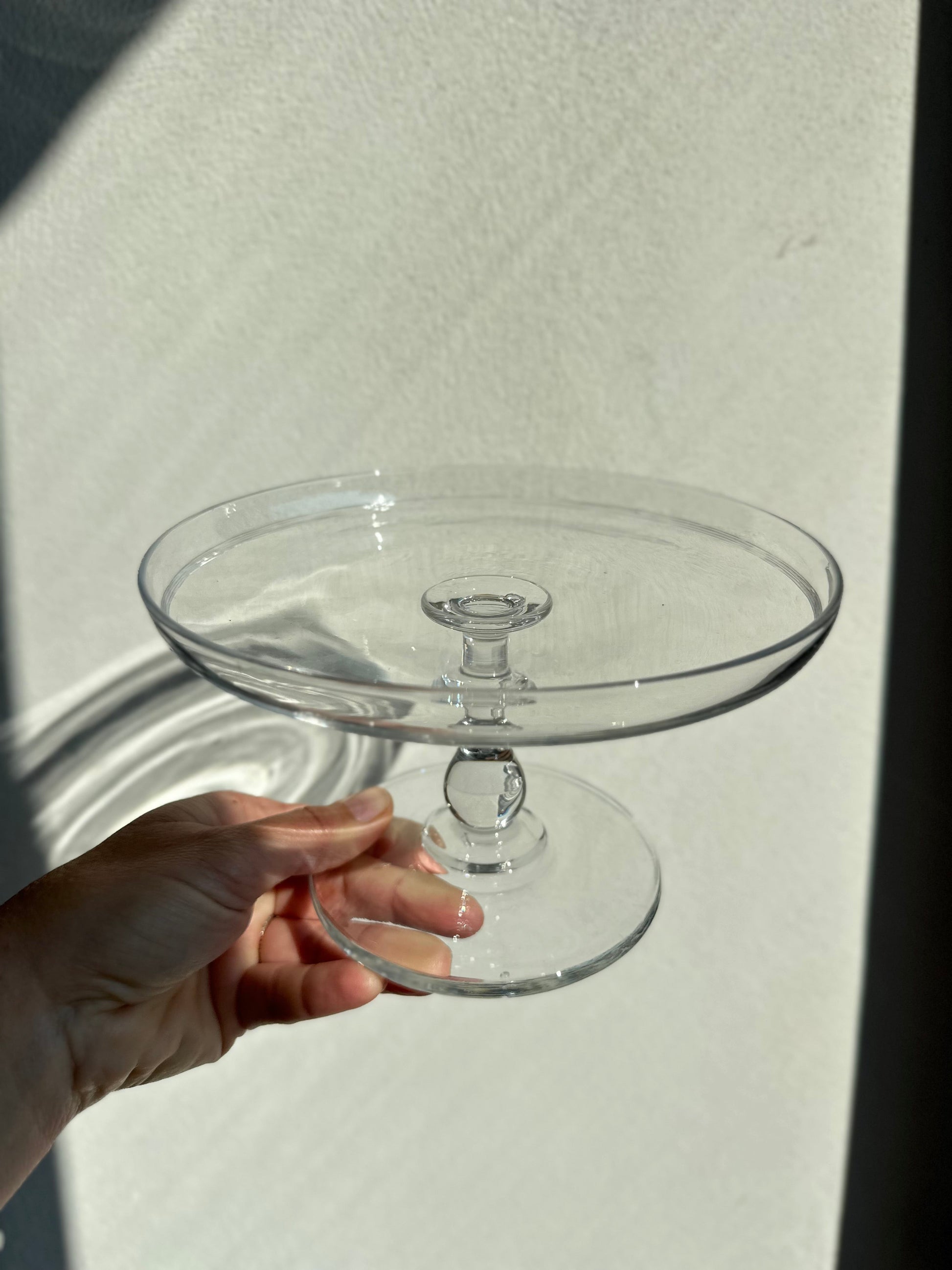 Petit plat de présentation en cristal De Raymonde à Zoé