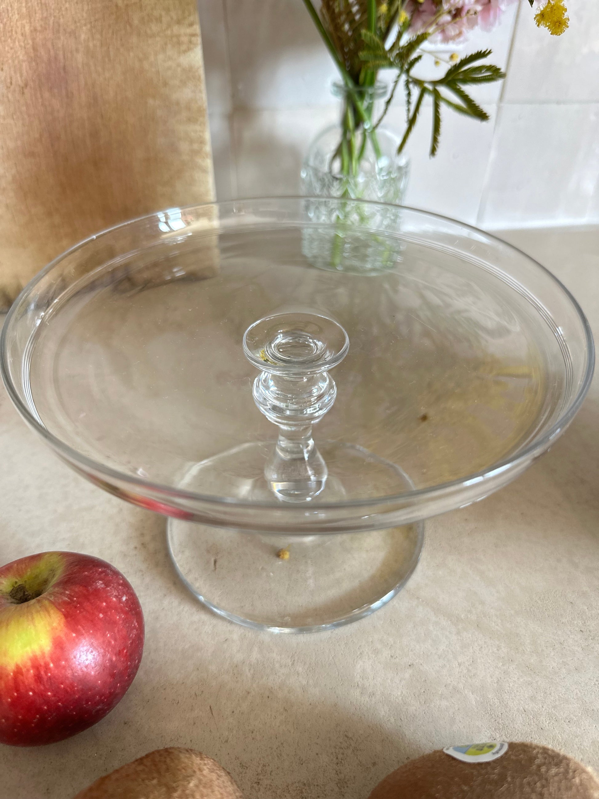 Petit plat de présentation en cristal De Raymonde à Zoé