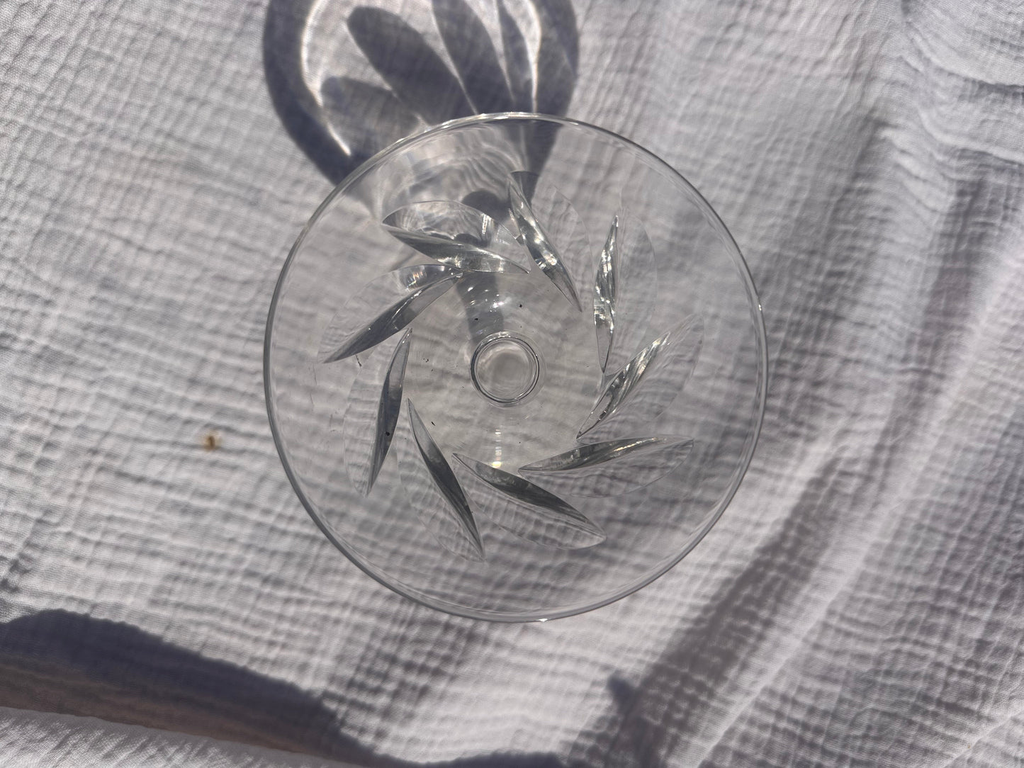 11 coupes à champagne en cristal St Louis De Raymonde à Zoé