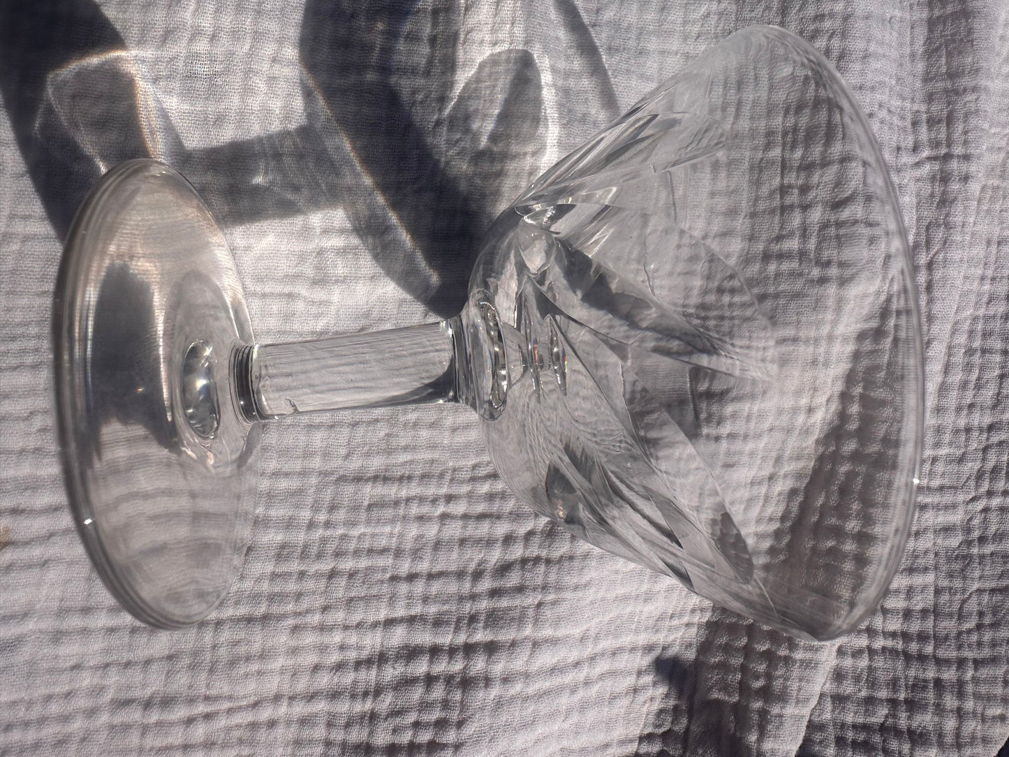 11 coupes à champagne en cristal St Louis De Raymonde à Zoé