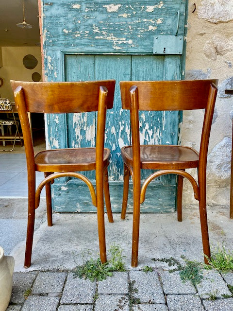 Chaise de bistrot en bois De Raymonde à Zoé