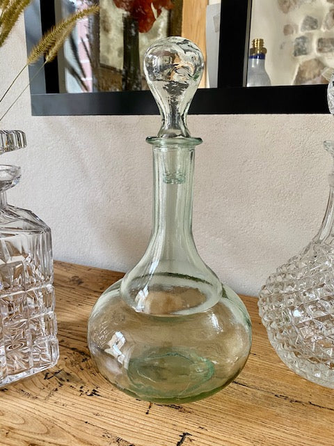 Carafe en verre soufflé De Raymonde à Zoé