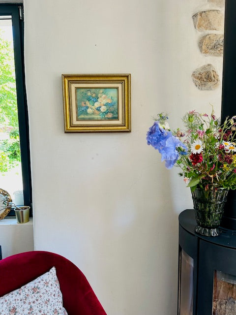 Reproduction peinture à l'huile, cadre doré De Raymonde à Zoé