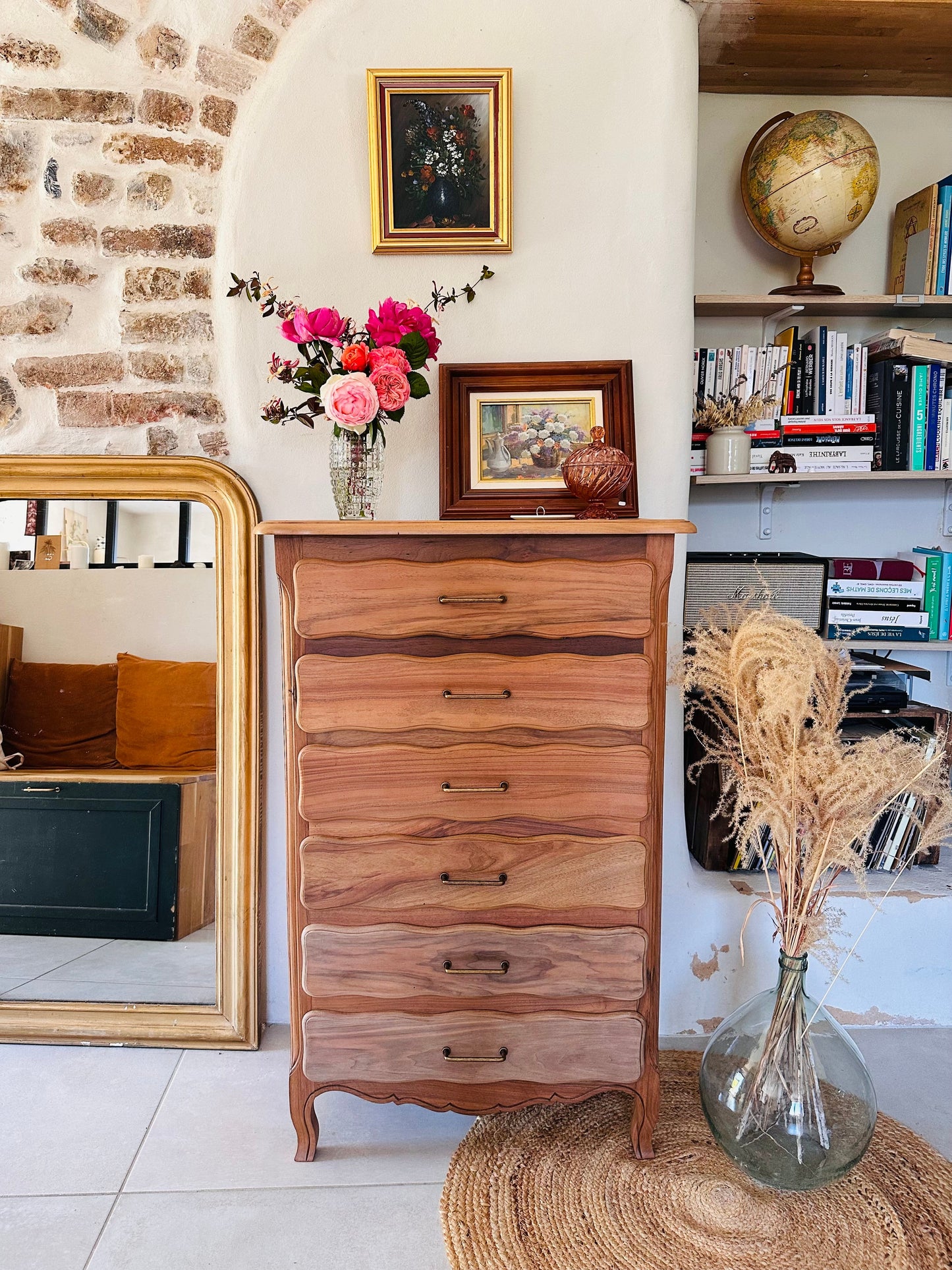 Chiffonnier vintage relooké De Raymonde à Zoé
